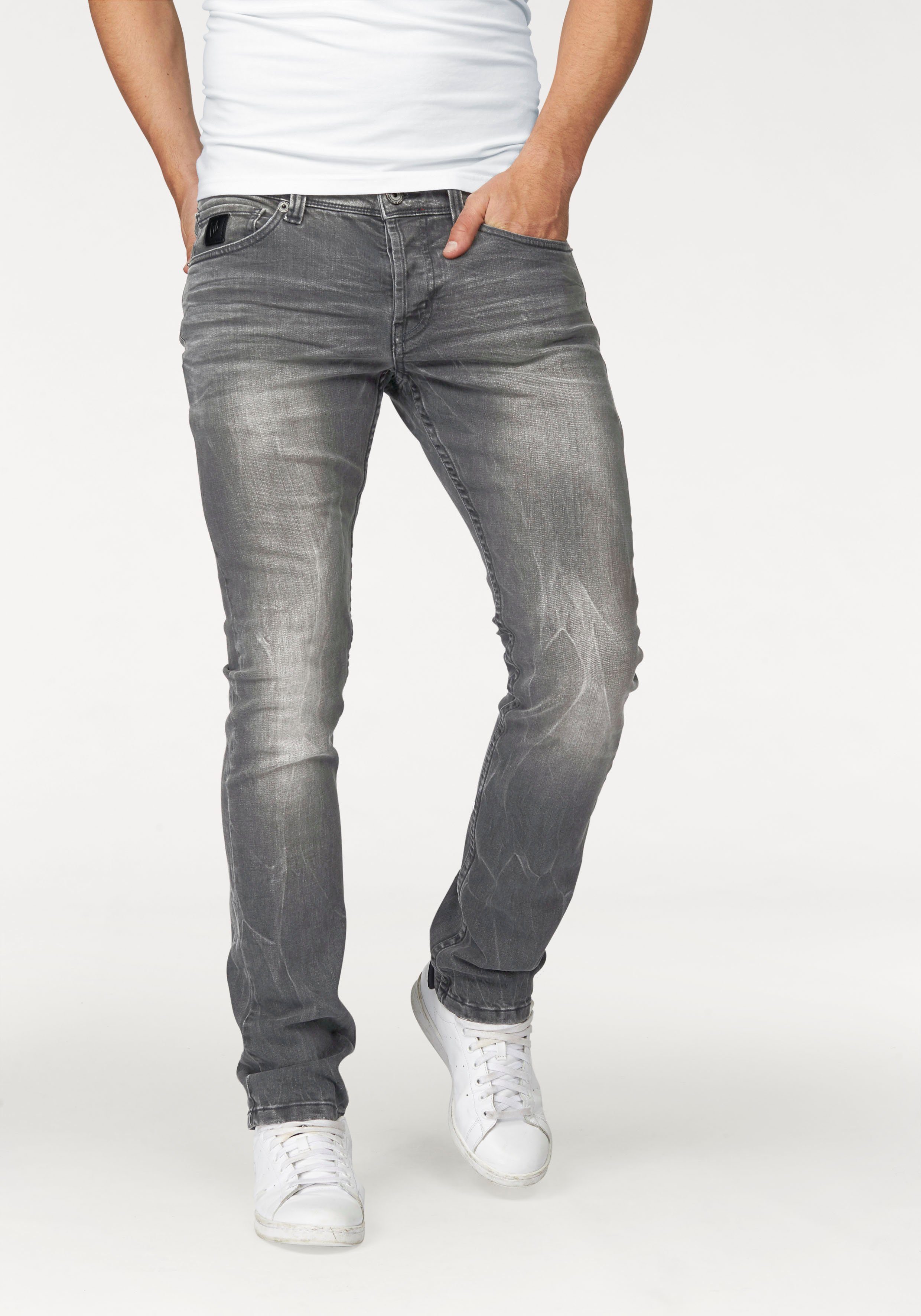 Banani Slim-fit-Jeans (Stretch) Jimmy Bruno grey-used