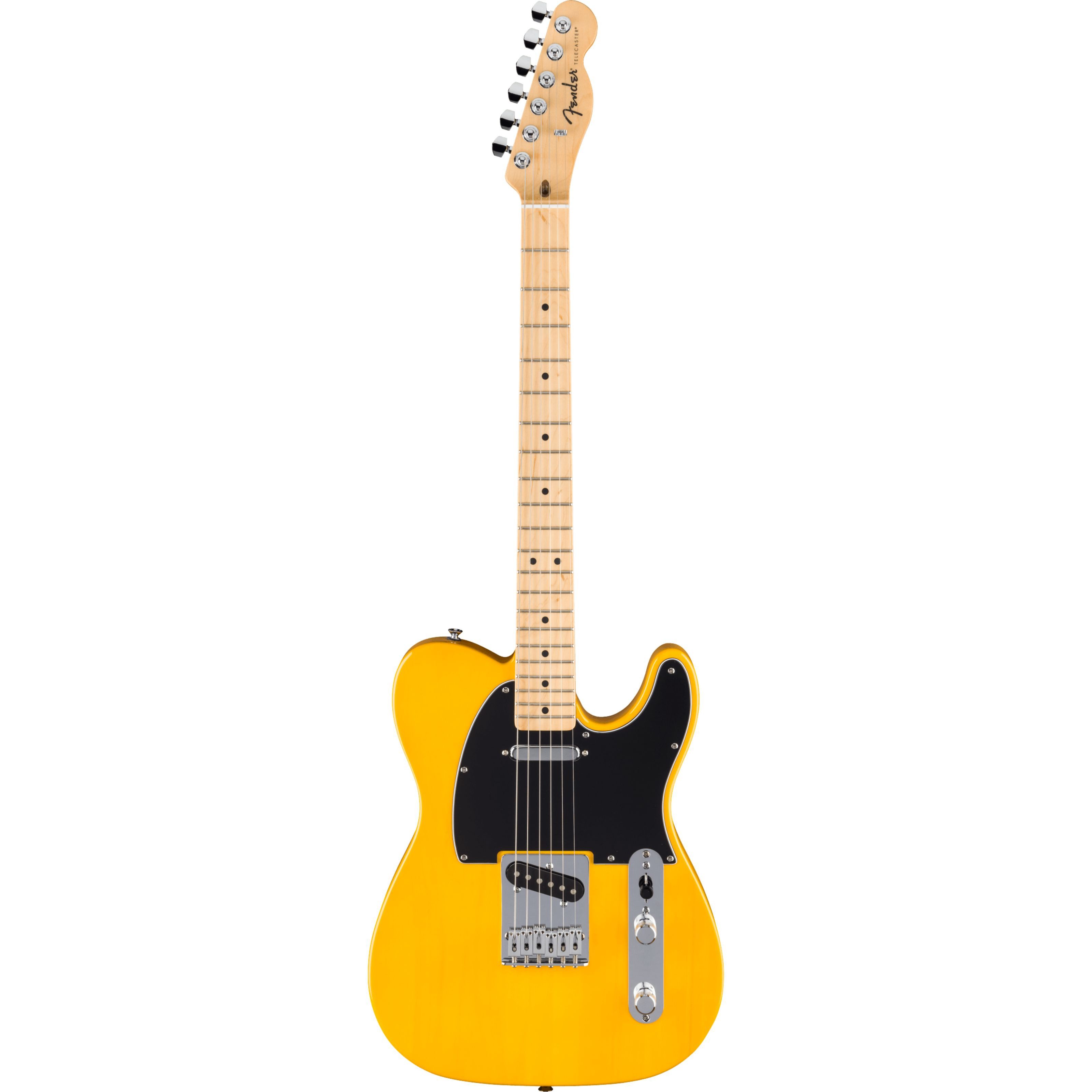 Fender E-Gitarre, E-Gitarren, T-Modelle, Standard Tele MN Butterscotch Blonde - E-Gitarre