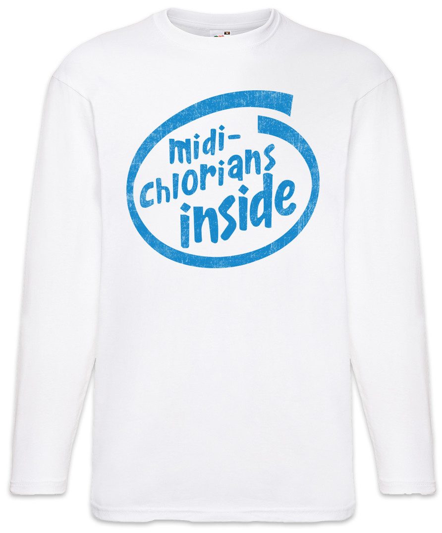 Langarmshirt Midi-Chlorians Inside Langarm T-Shirt Star Midi-Chlorianer Jedi Fun