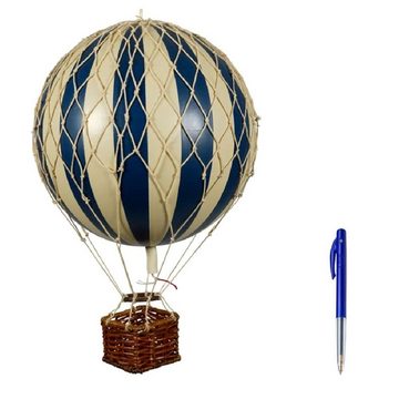 AUTHENTIC MODELS Spiel, Ballon Travels Light Blau Beige (18cm)