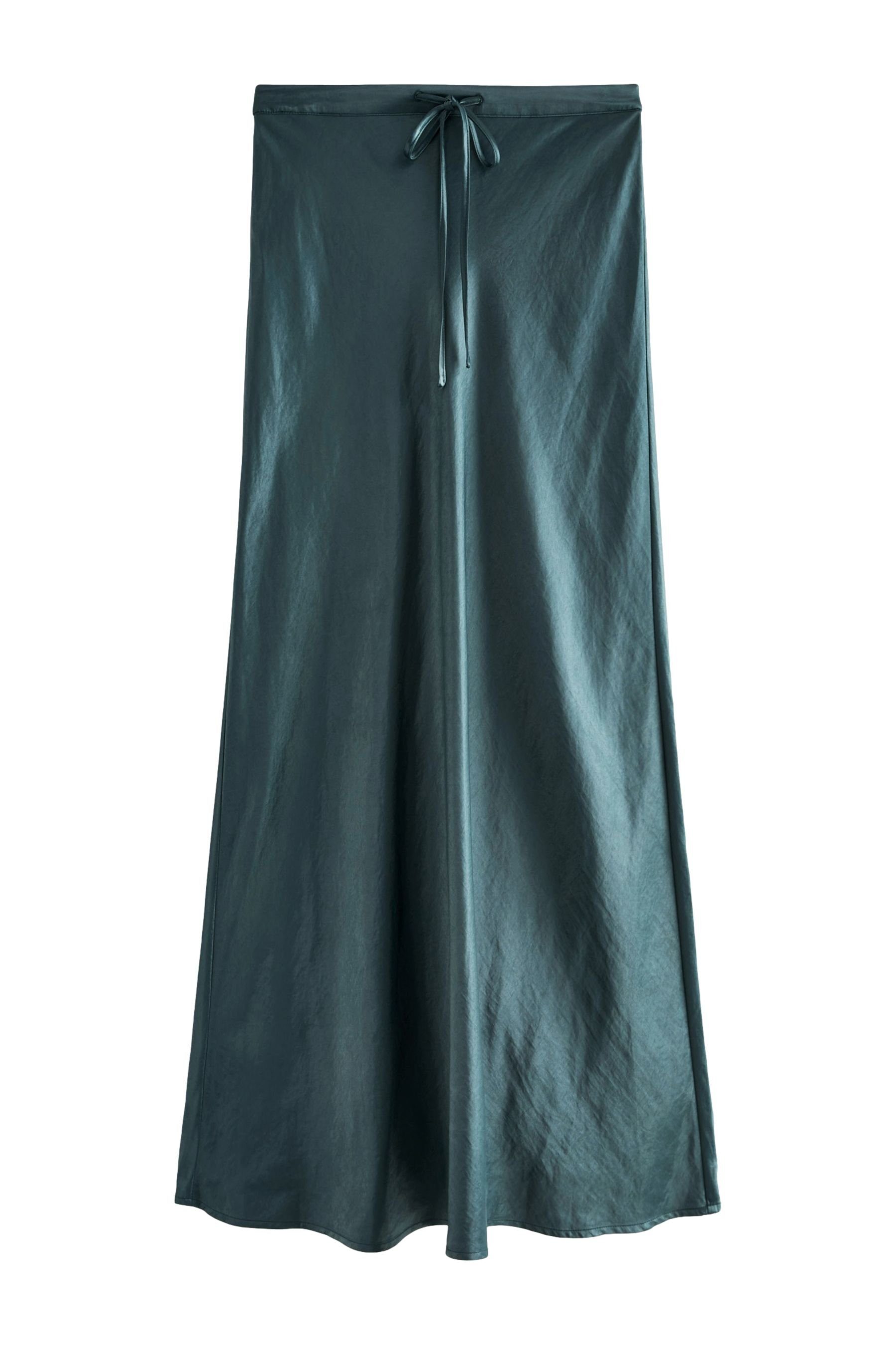 Next Satinrock Lang geschnittener Satinrock (1-tlg)