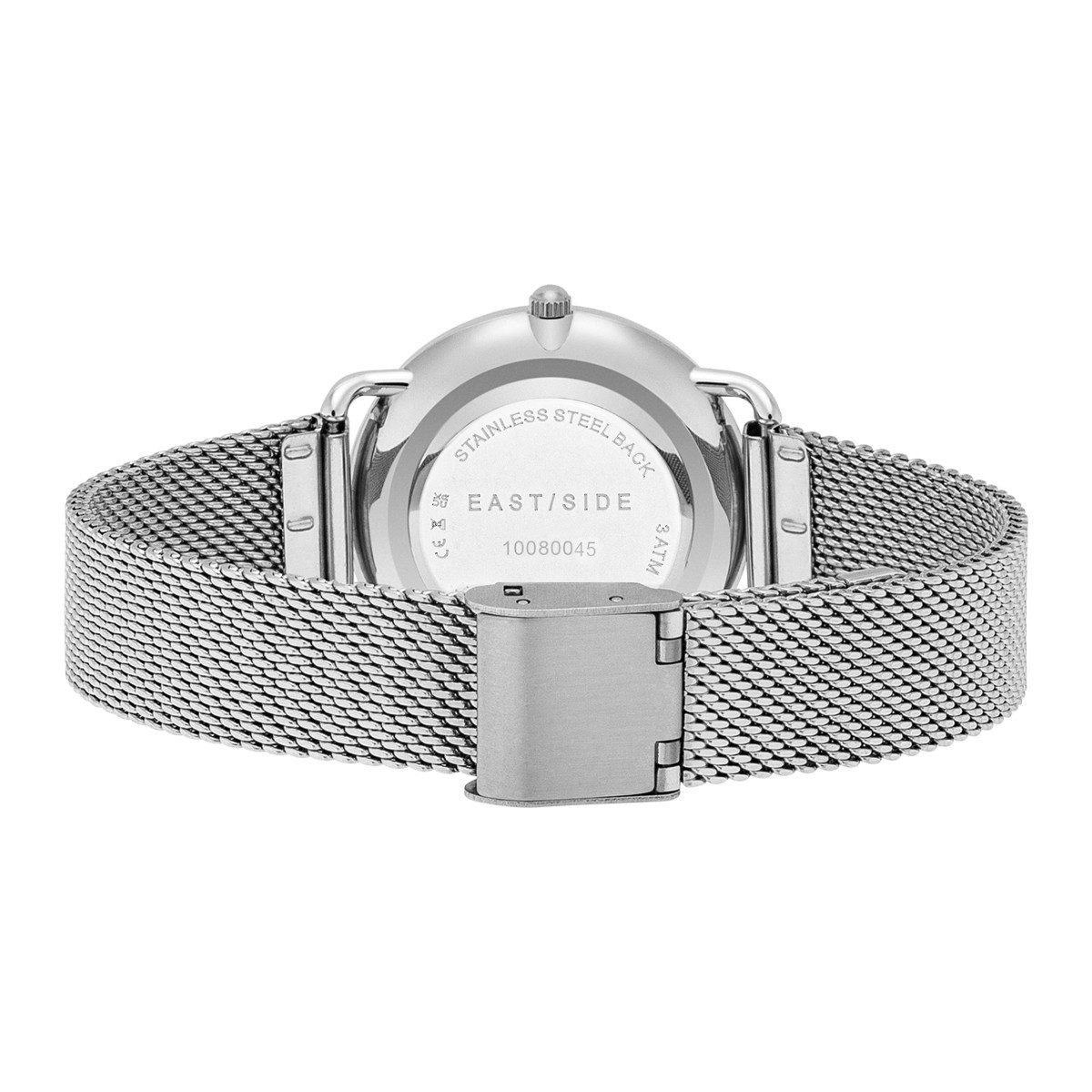 Eastside Quarzuhr Pearl Moon silber, mit Perlmutt