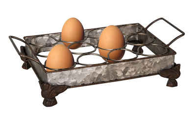 AnticLine Besteck-Set »Eierkorb Eiertablett Eierhalter Eierständer für 12 Eier Antic Line SEB16786«