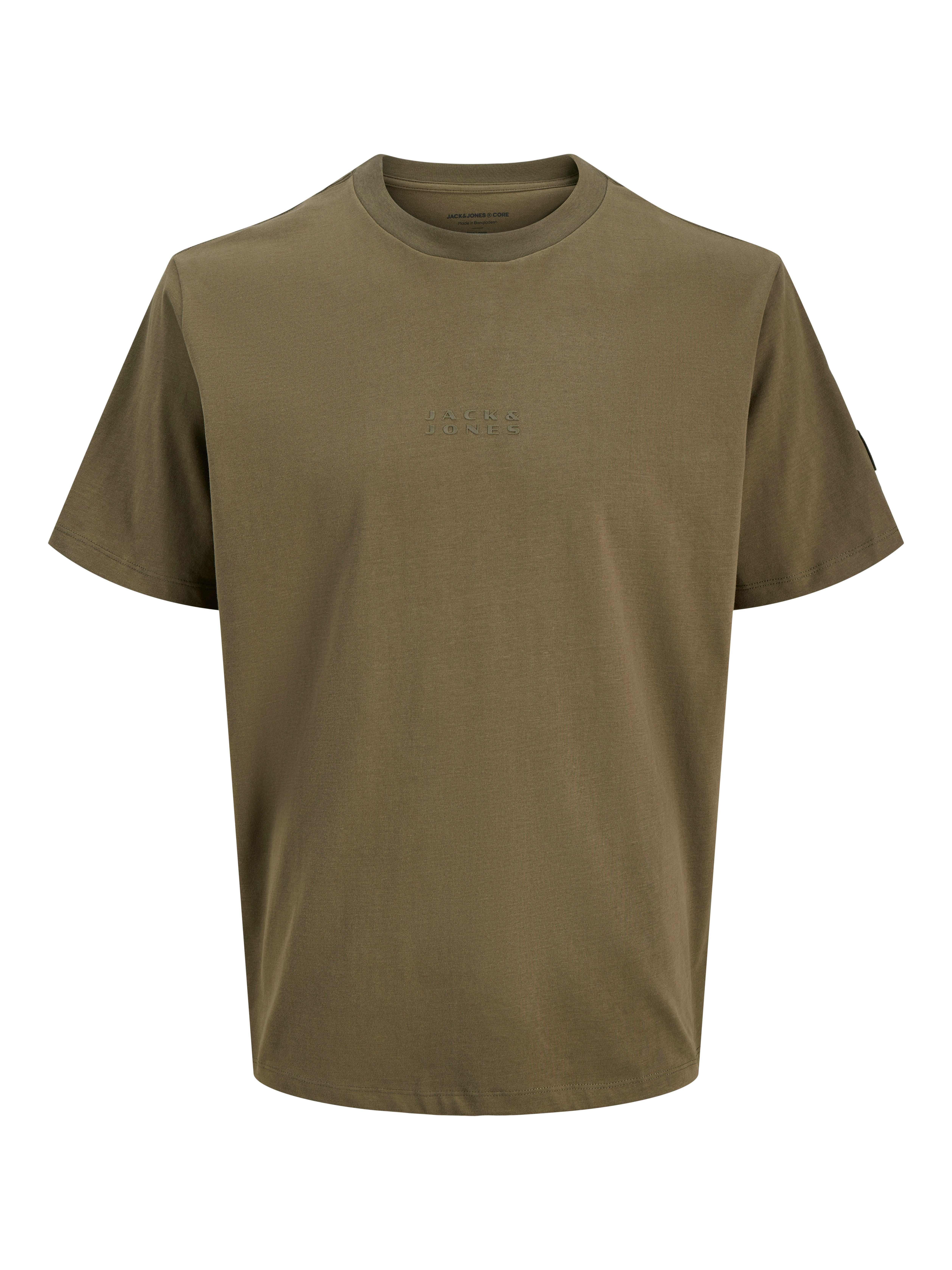 Jack & Jones Kurzarmshirt JCOPOINT BADGE TEE SS CREW NECK günstig online kaufen