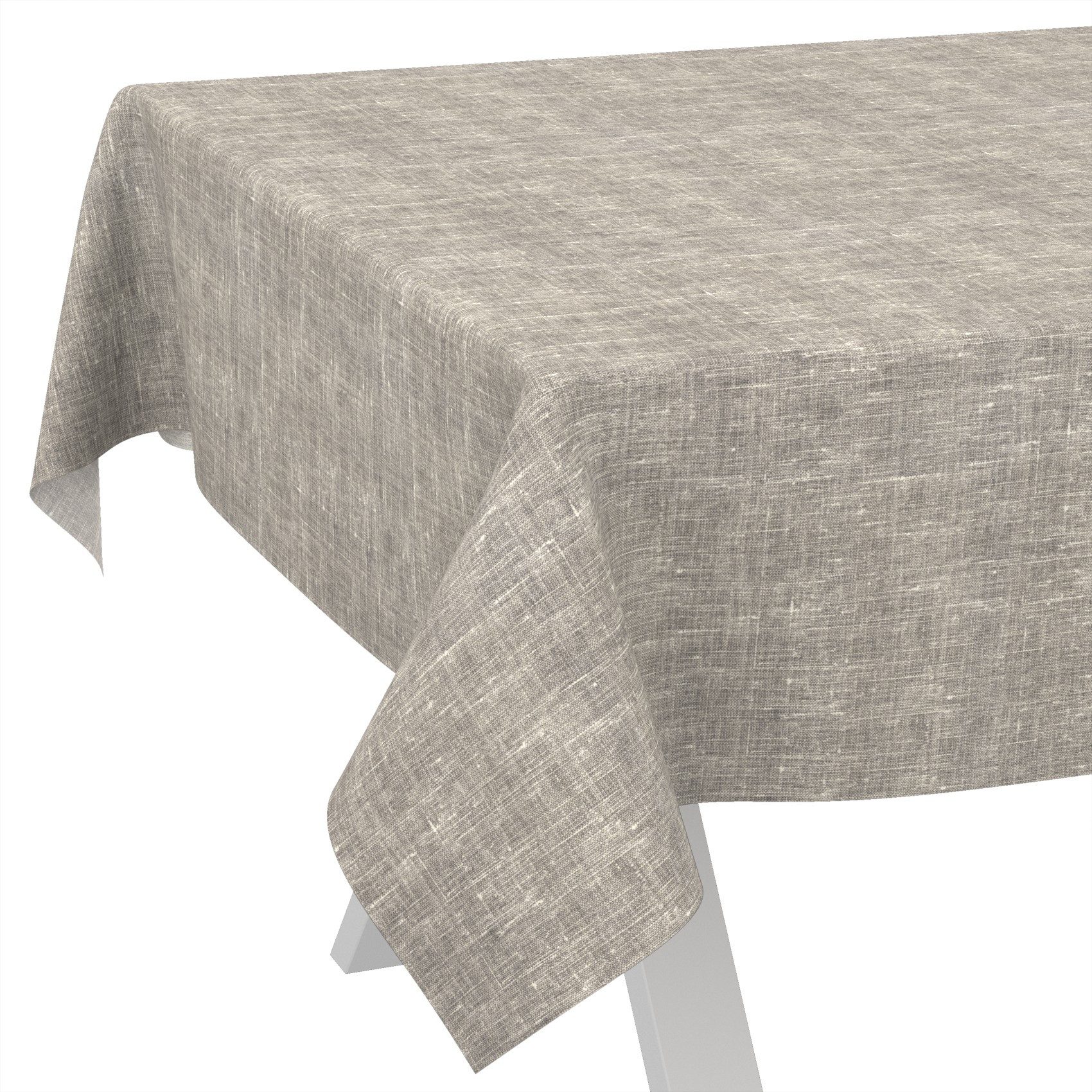 ANRO Tischdecke Alica Leinen Melliert Tischwäsche (Einzelstück 1-tlg), wass günstig online kaufen