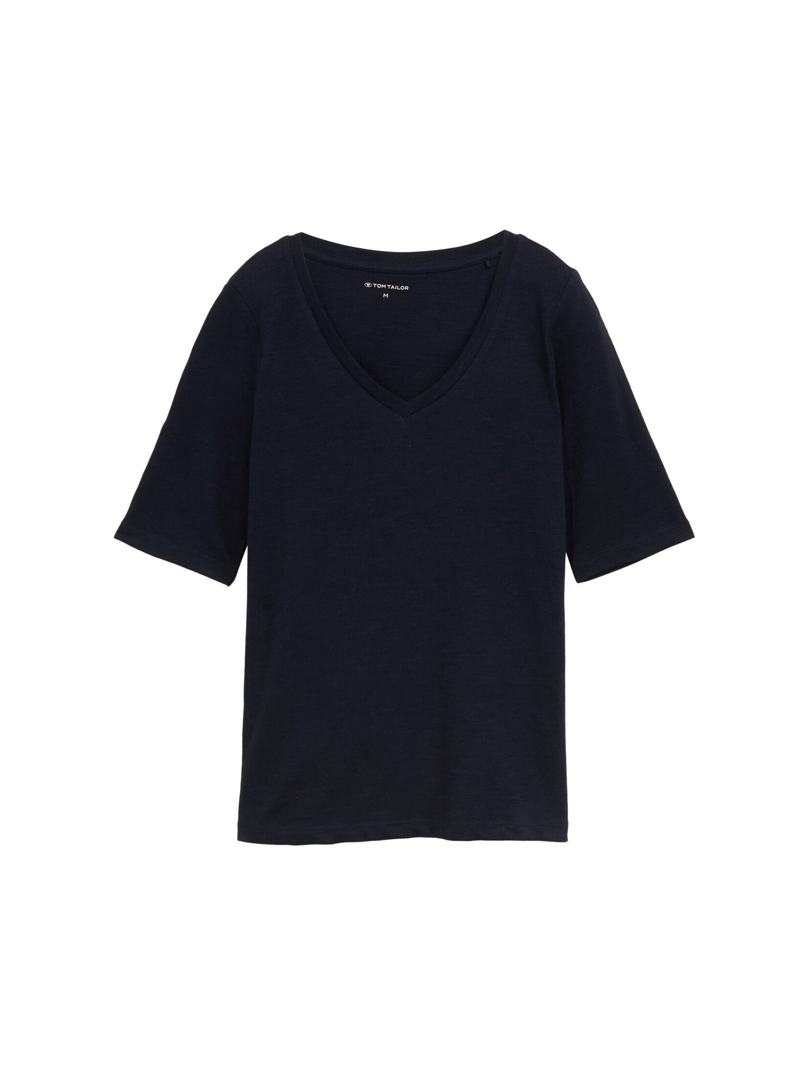 TOM TAILOR T-Shirt T-Shirt mit V-Ausschnitt günstig online kaufen