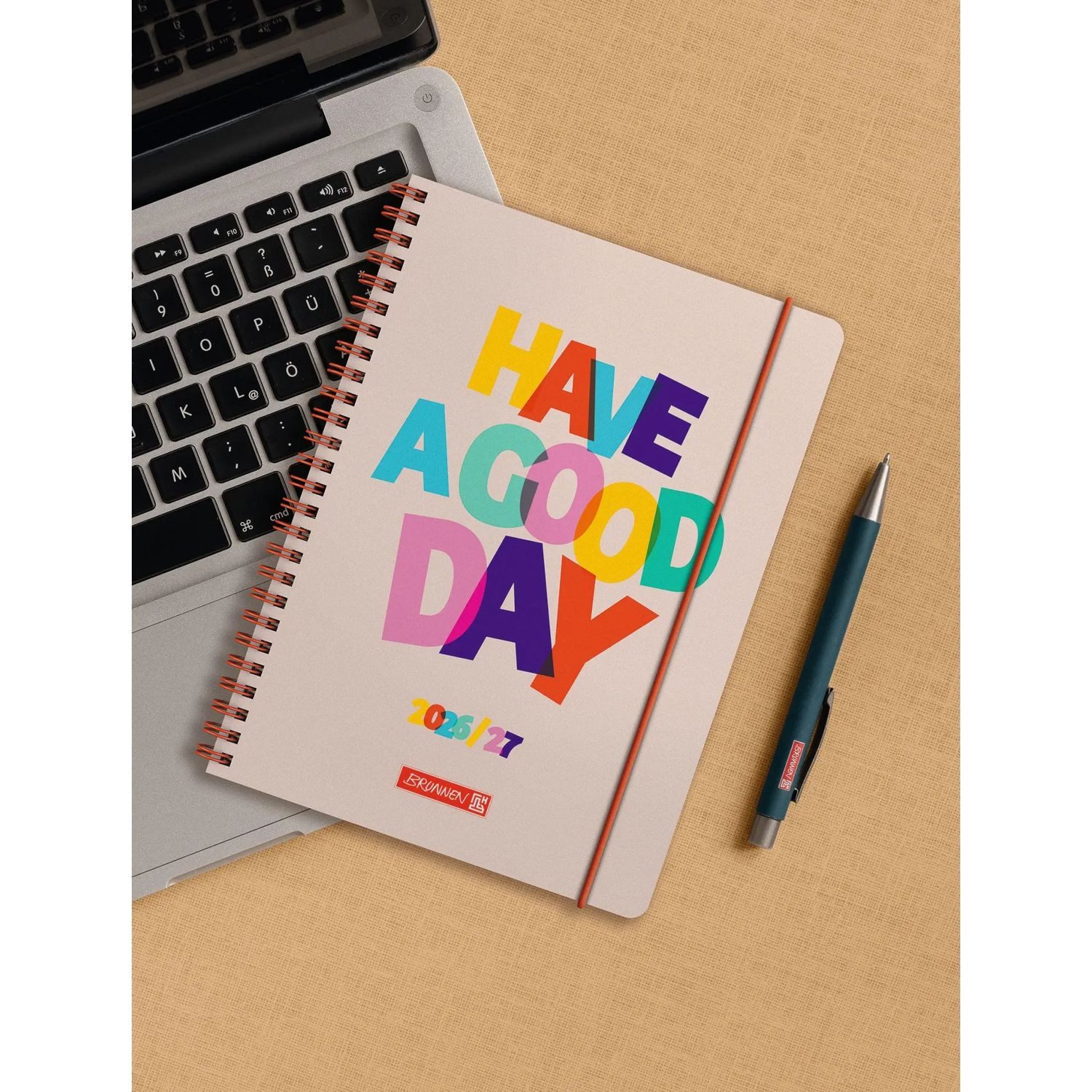 Baier & Schneider Schülerkalender Schülerkalender 2026/2027 "Good Day", A5, Kunststoff
