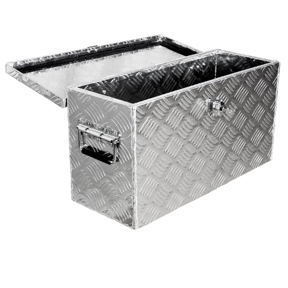 Trucky Anhänger-Deichselbox Truckbox Box Werkzeugkiste Anhängerbox Aluminium Deichselbox D040