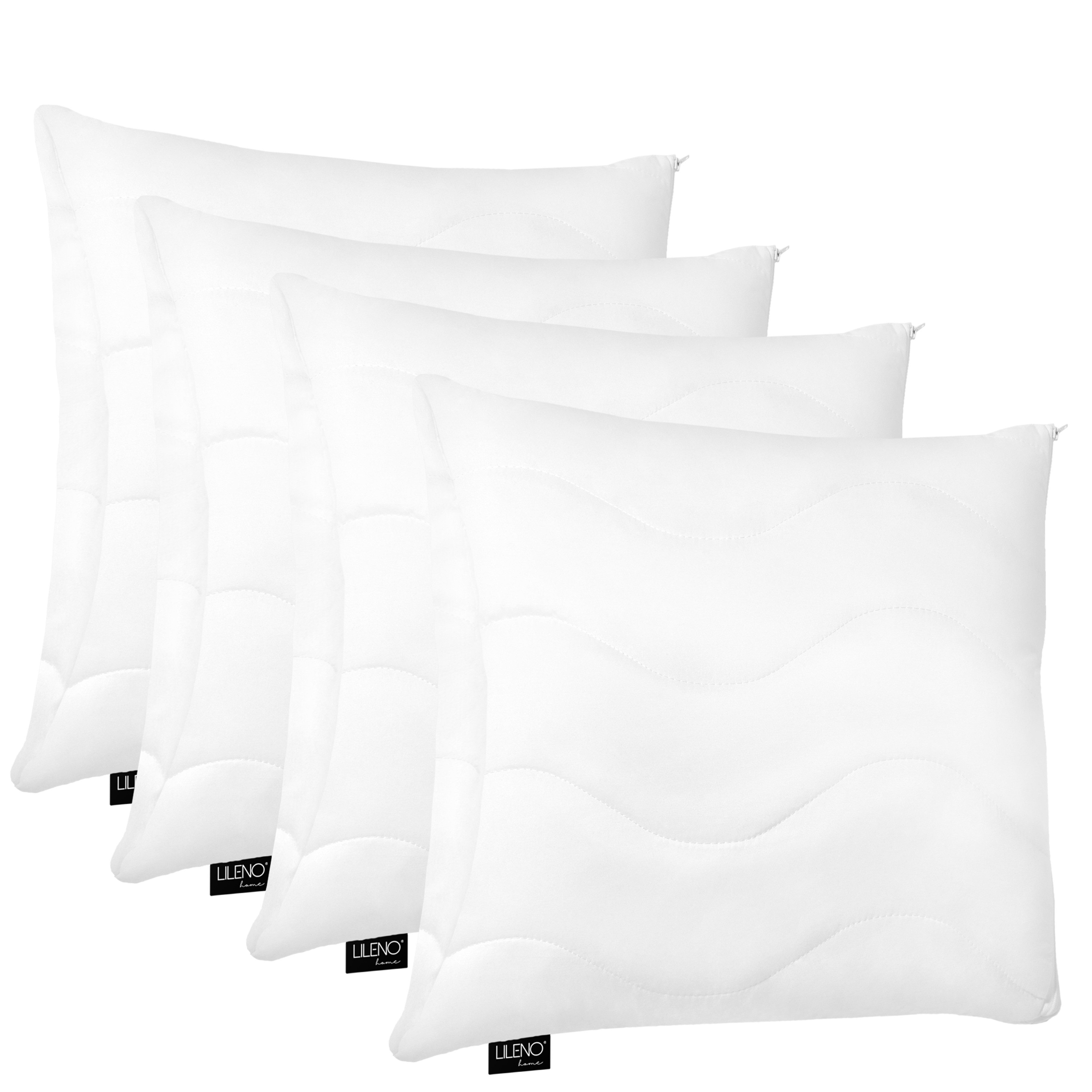 LILENO HOME Kopfkissen - gestepptes Kissen in verschiedenen Größen - Made i günstig online kaufen