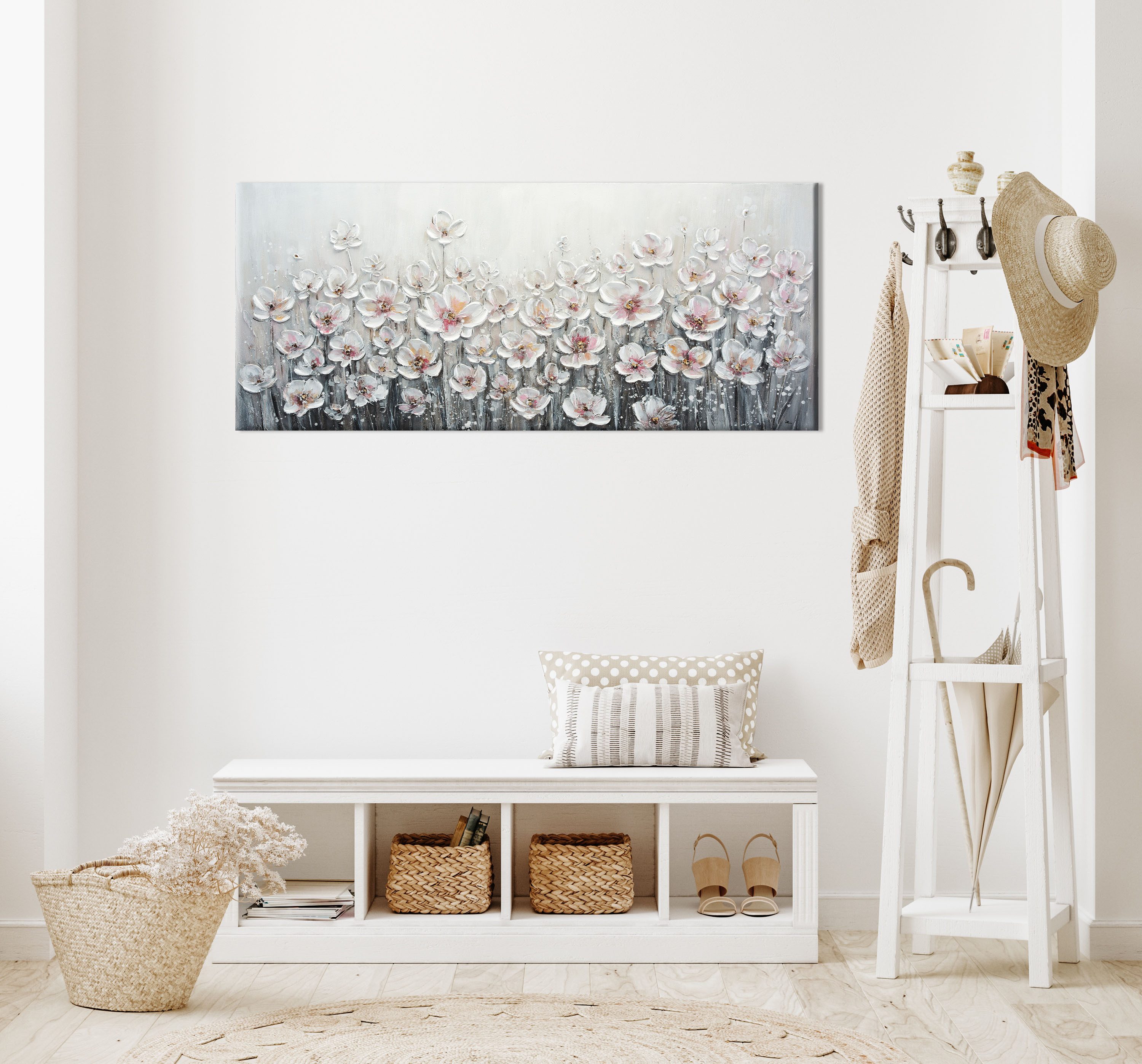 Bönninghoff Ölgemälde, Blumen, Blumenbilder, Gemälde, Kunst, Pflanzen (1 St), jedes Bild ein Unikat