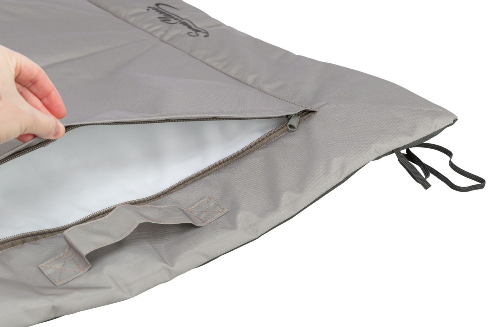 TRIXIE Tierdecke Reisedecke Samoa Classic - beige/olivgrün - 85 × 70 cm