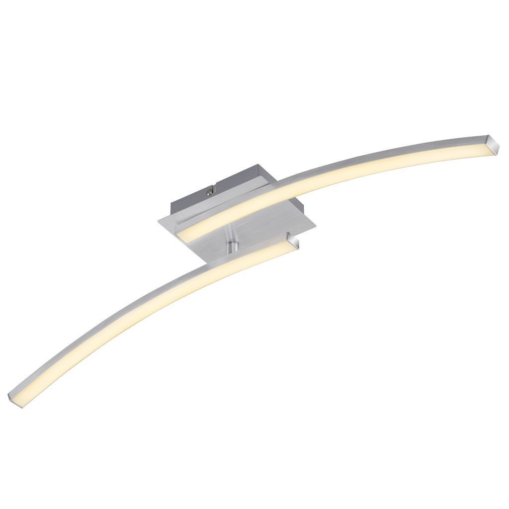 Briloner Leuchten Wandleuchte 3259-029, LED fest integriert, 2700K - Extra-Warmweiß, Deckenlampe, schwenkbare Arme, 6W, 480lm, 3000K