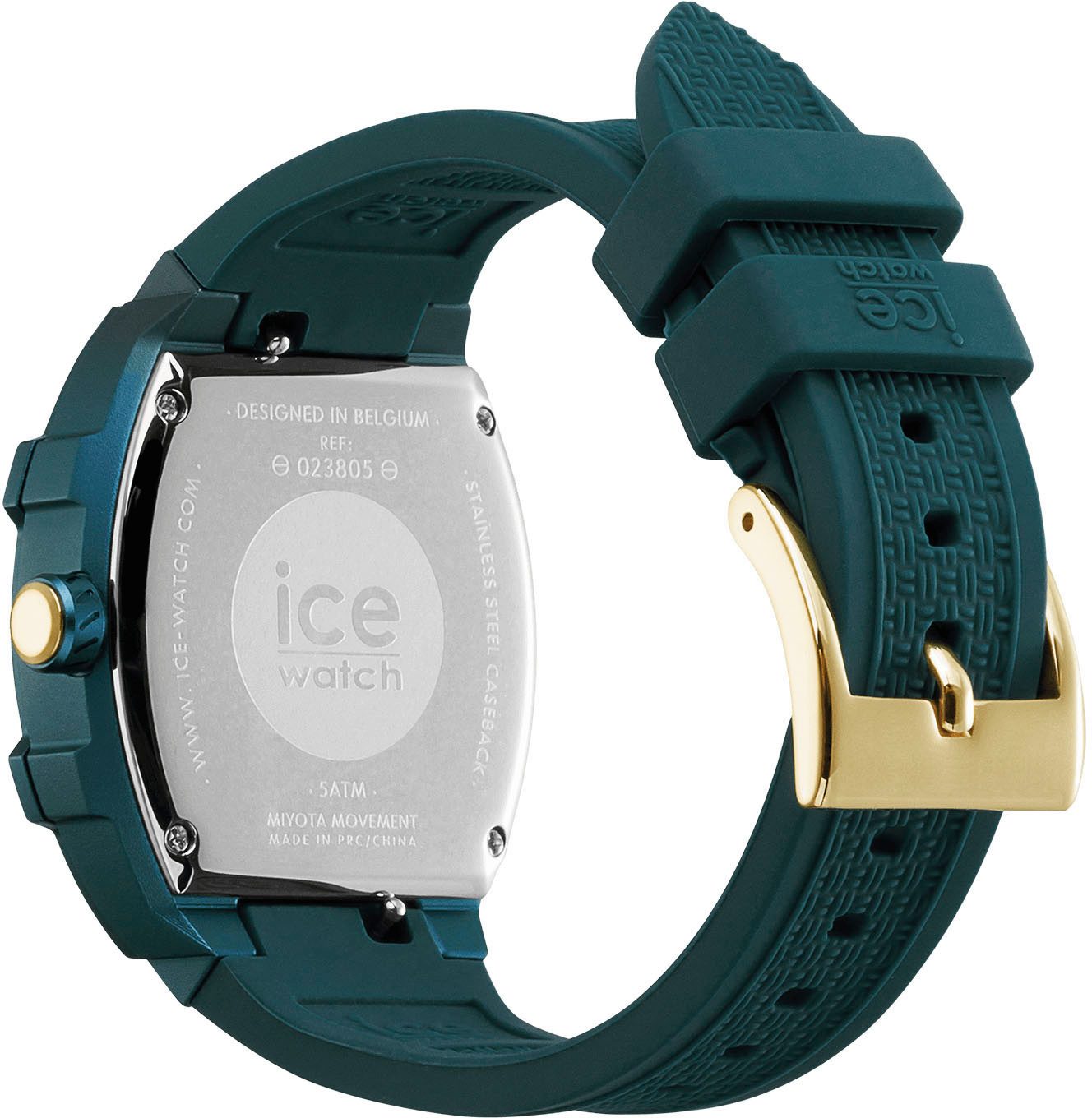 ice-watch Multifunktionsuhr ICE boliday - Alu - Small - MT 023805, Quarzuhr, Armbanduhr, Damenuhr, analog, Datum, 12/24-Stunden-Anzeige