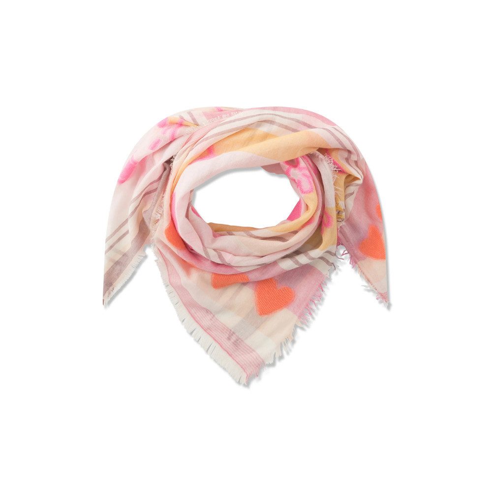 Codello Dreieckstuch Codello Peanuts Tuch mit Snoopy- und Streifenmuster, Fransenkante