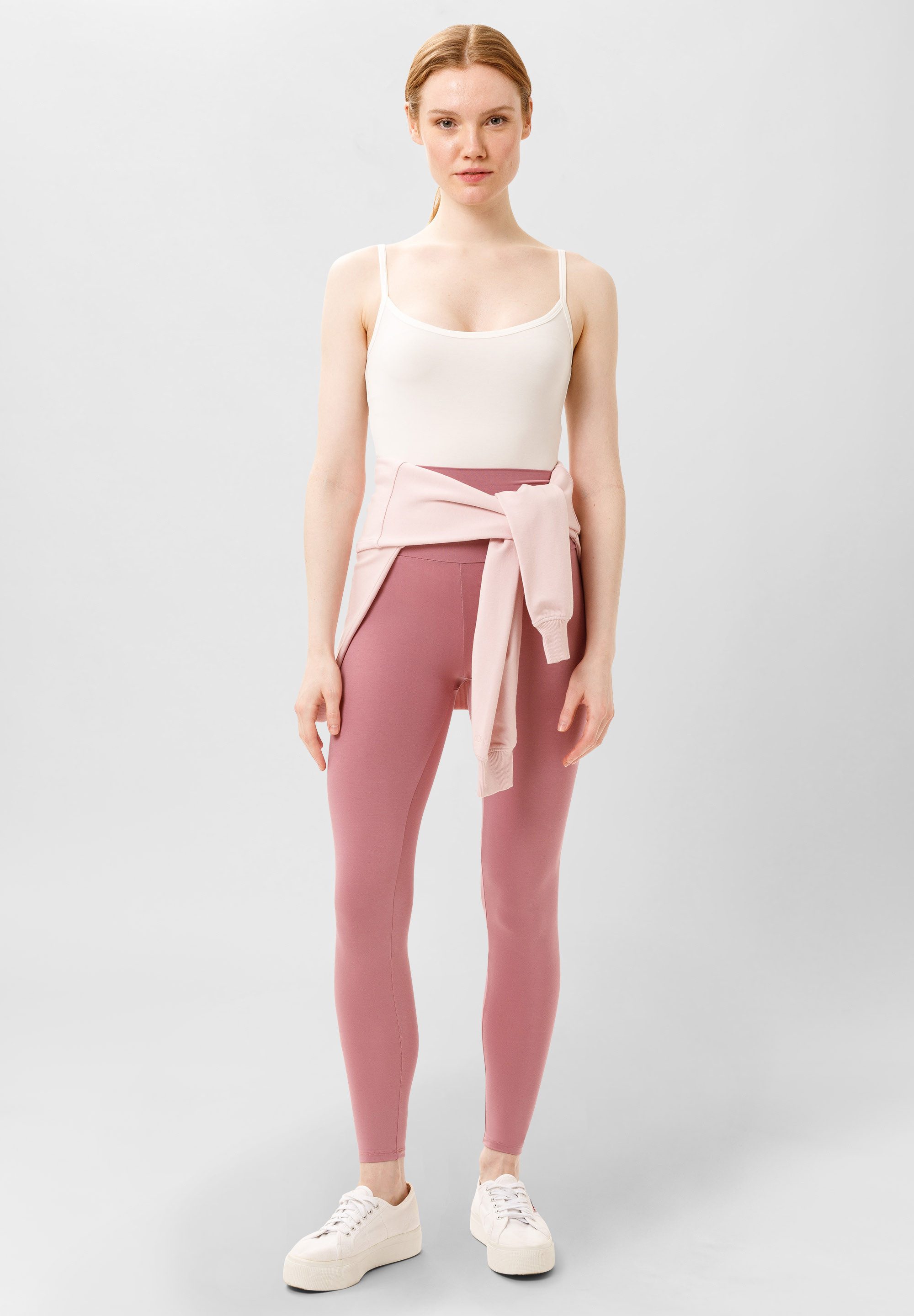 Les Lunes Leggings LUNA Bambusviskose, elastischer hoher Bund, bequem, vielseitig kombinierbar