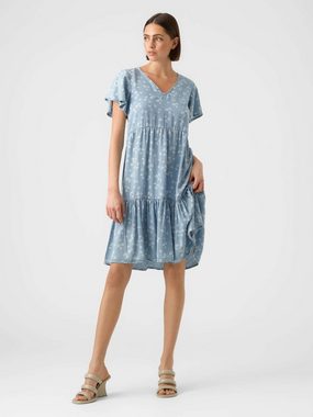 Vero Moda Sommerkleid Harper (1-tlg) Drapiert/gerafft