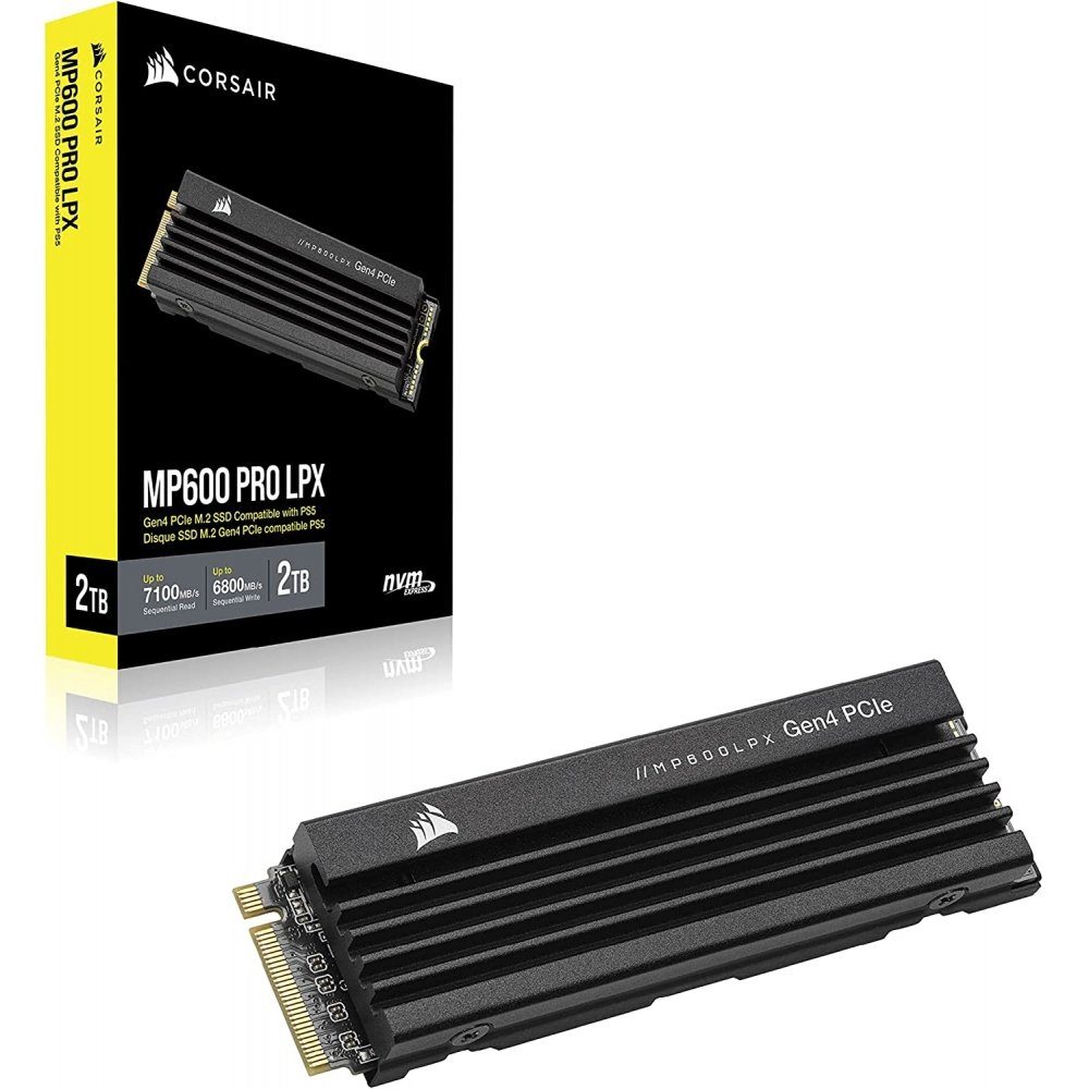 Corsair Force MP600 Pro - Interne Festplatte - schwarz interne SSD Steckkarte"