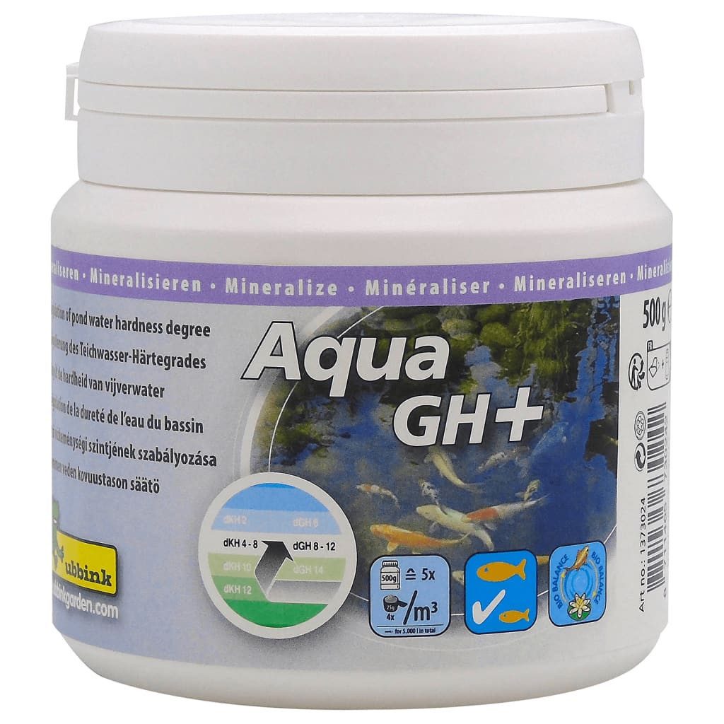 Ubbink Filterpumpe TeichWasseraufbereiter Aqua GH+ 500g für 5000L