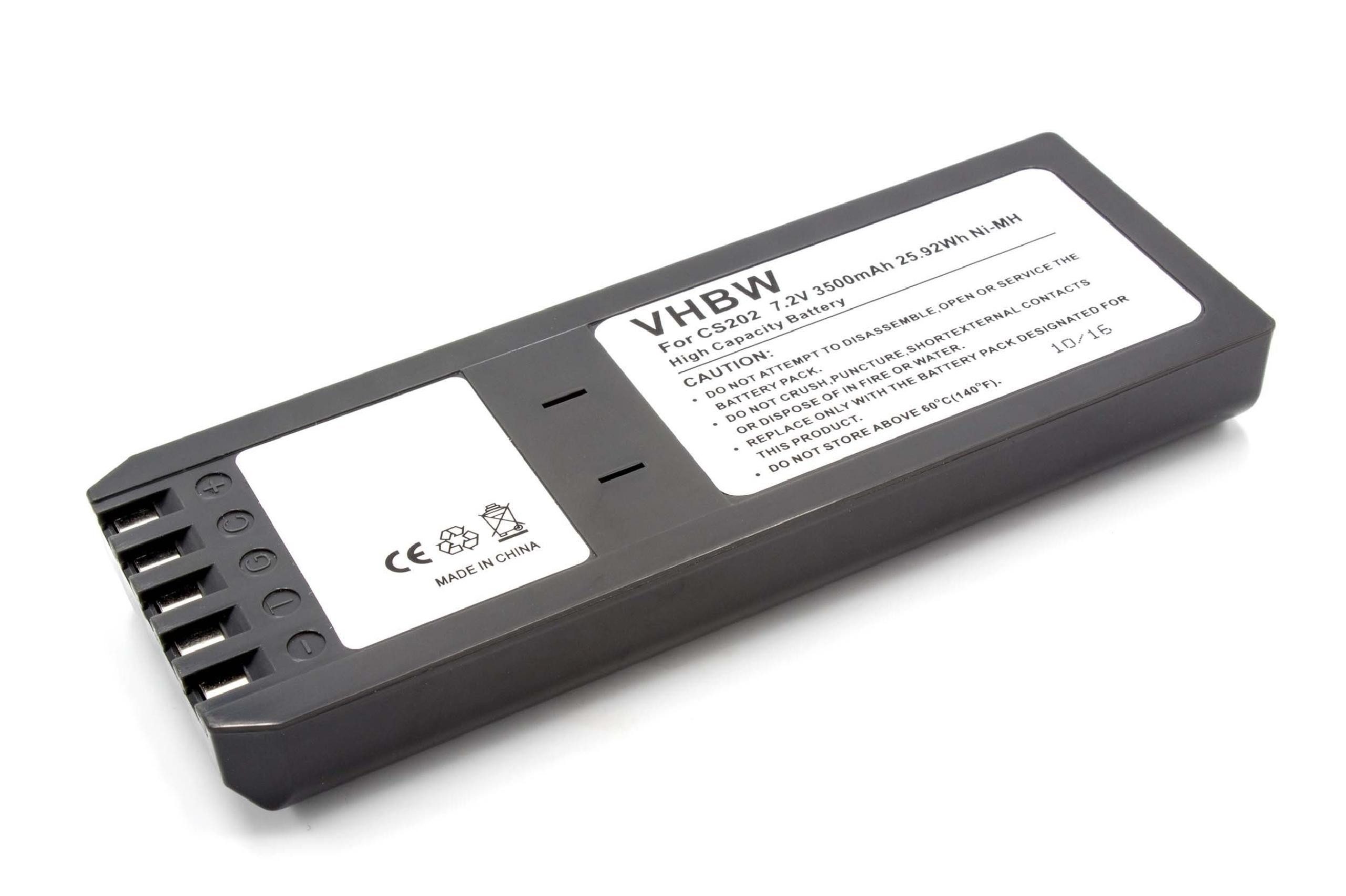 vhbw kompatibel mit Fluke DSP-4100, DSP-4300, Impulse 6000D, Impulse 7000DP Akku NiMH 3500 mAh (7,2 V)