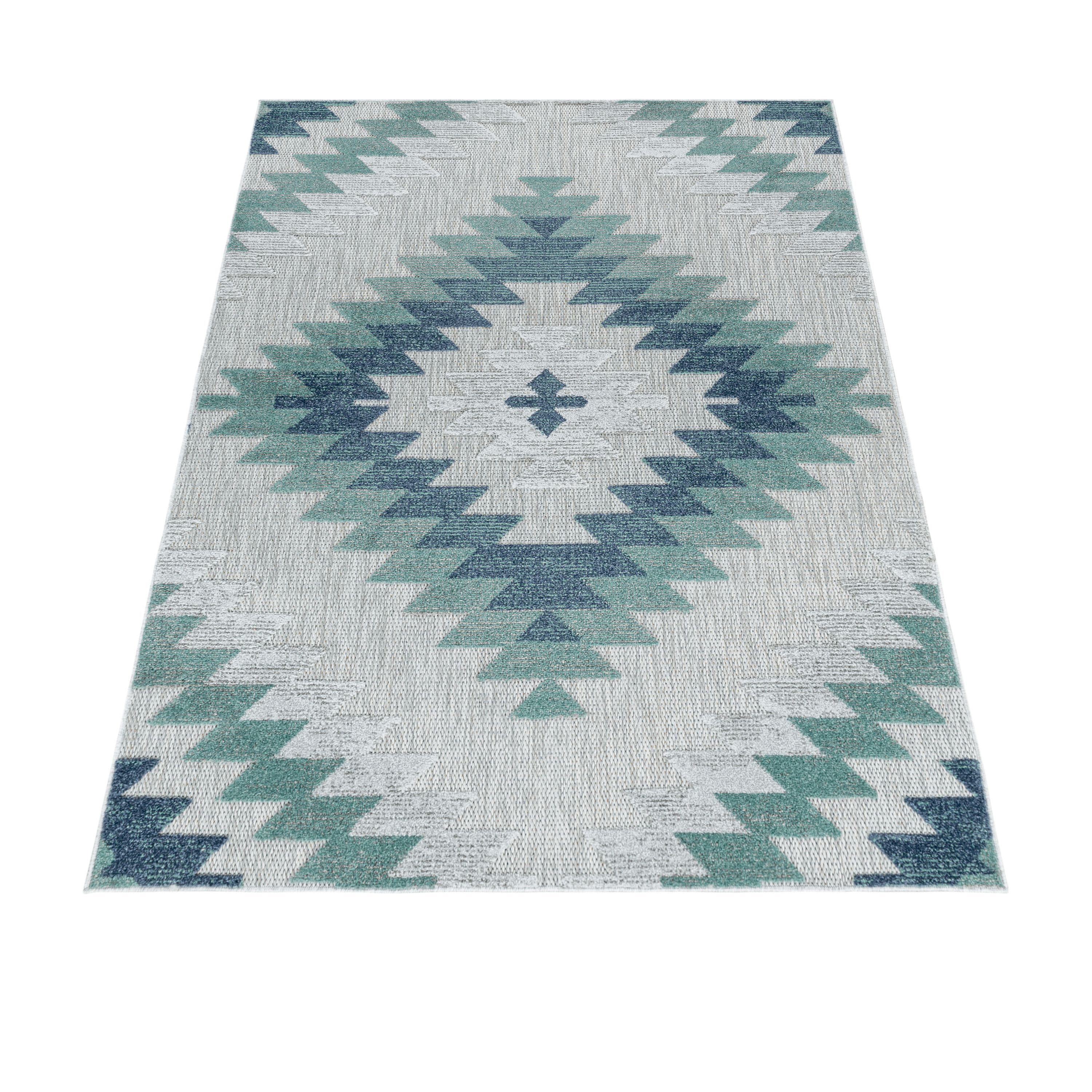 Carpettex Outdoorteppich Geometrisch Design, Läufer, Höhe: günstig online kaufen