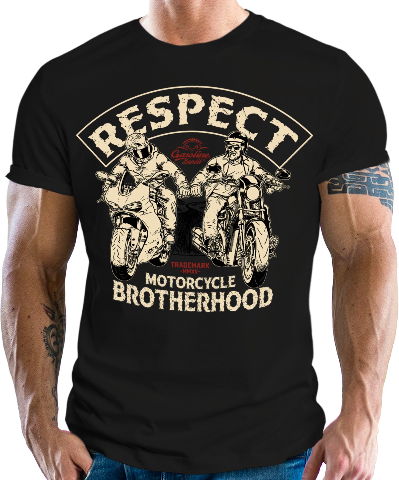 GASOLINE BANDIT® T-Shirt für Motorrad Fans: günstig online kaufen