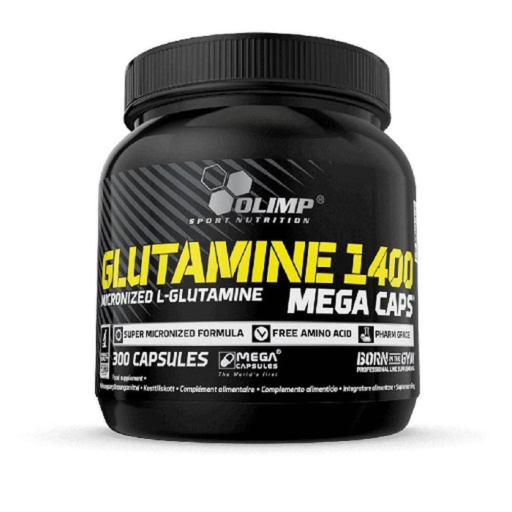 Olimp Sport Nutrition Olimp L-Glutamine Mega Caps - 300 Kapsel Kapseln, 300 St.