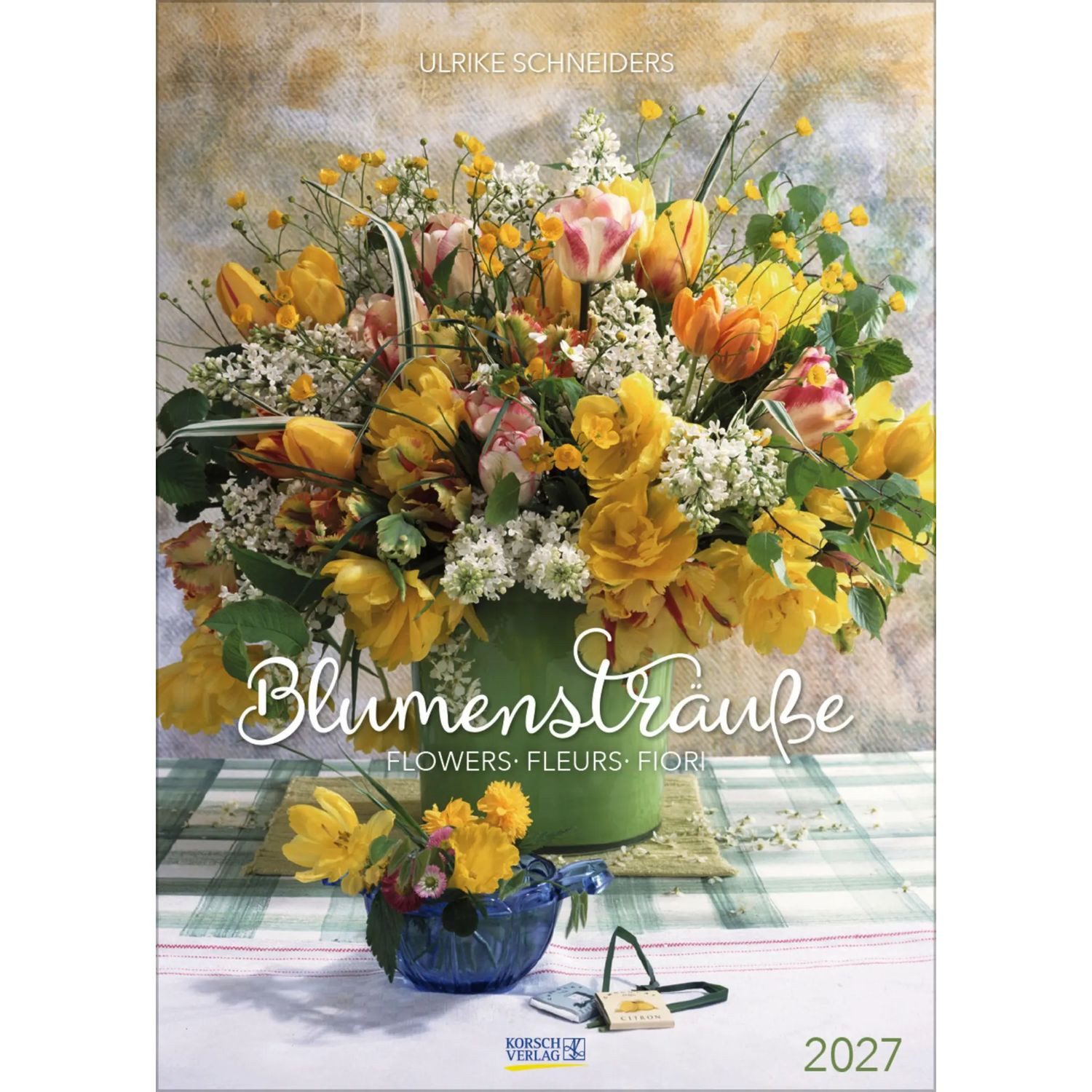 Korsch Verlag Wandkalender Blumensträuße 2027