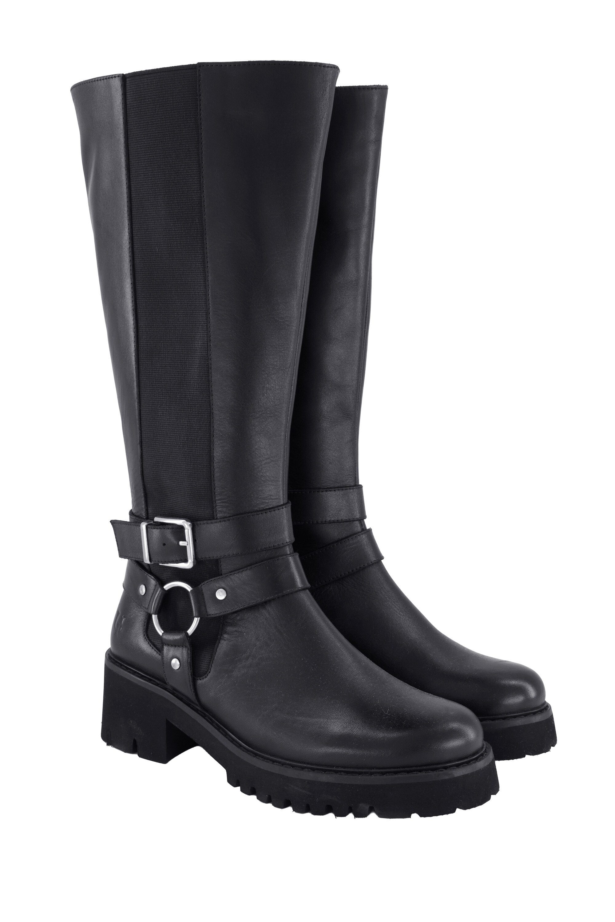 Ulla Popken Lederstiefel XL-Schaft Wechselfußbett Weite H Stiefel