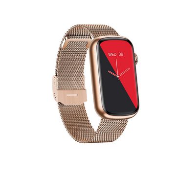 GARETT Smartwatch Garett Wave RT gold, steel Smartwatch