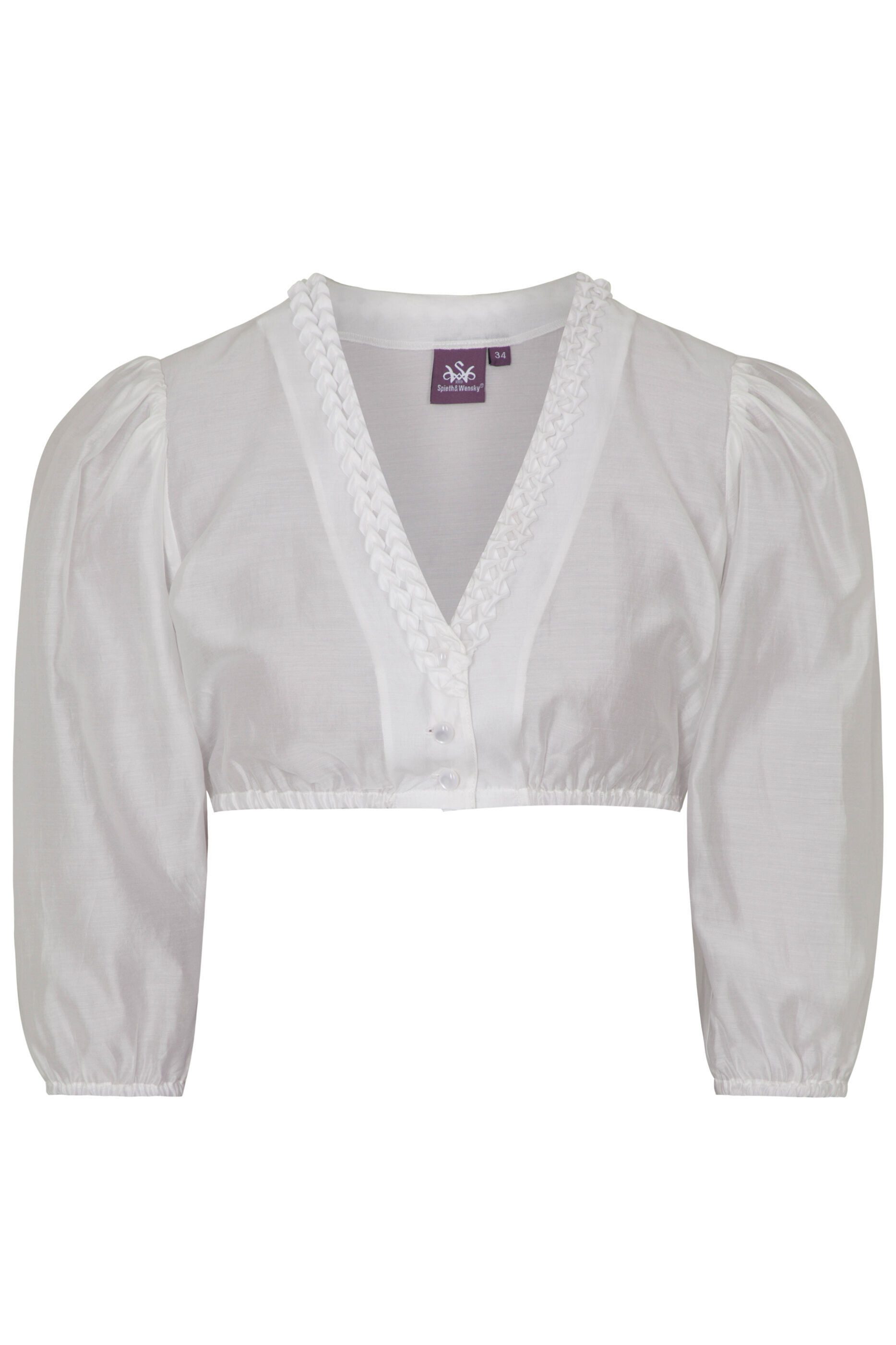 Spieth & Wensky Trachtenbluse Fidelia mit Bortenbesatz günstig online kaufen