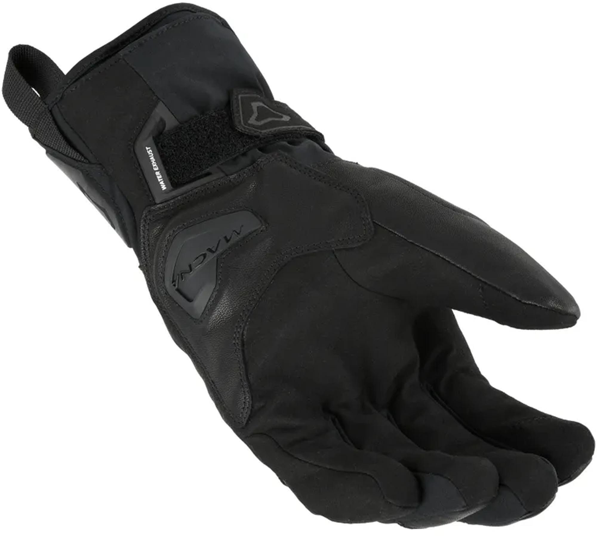 Macna Motorradhandschuhe Era 2.0 RTX Kit wasserdichte, beheizbare Winter-Motorradhandschuhe + beheizbar,kurze Stulpe,gefüttert,Touchscreenbedienung möglich,was