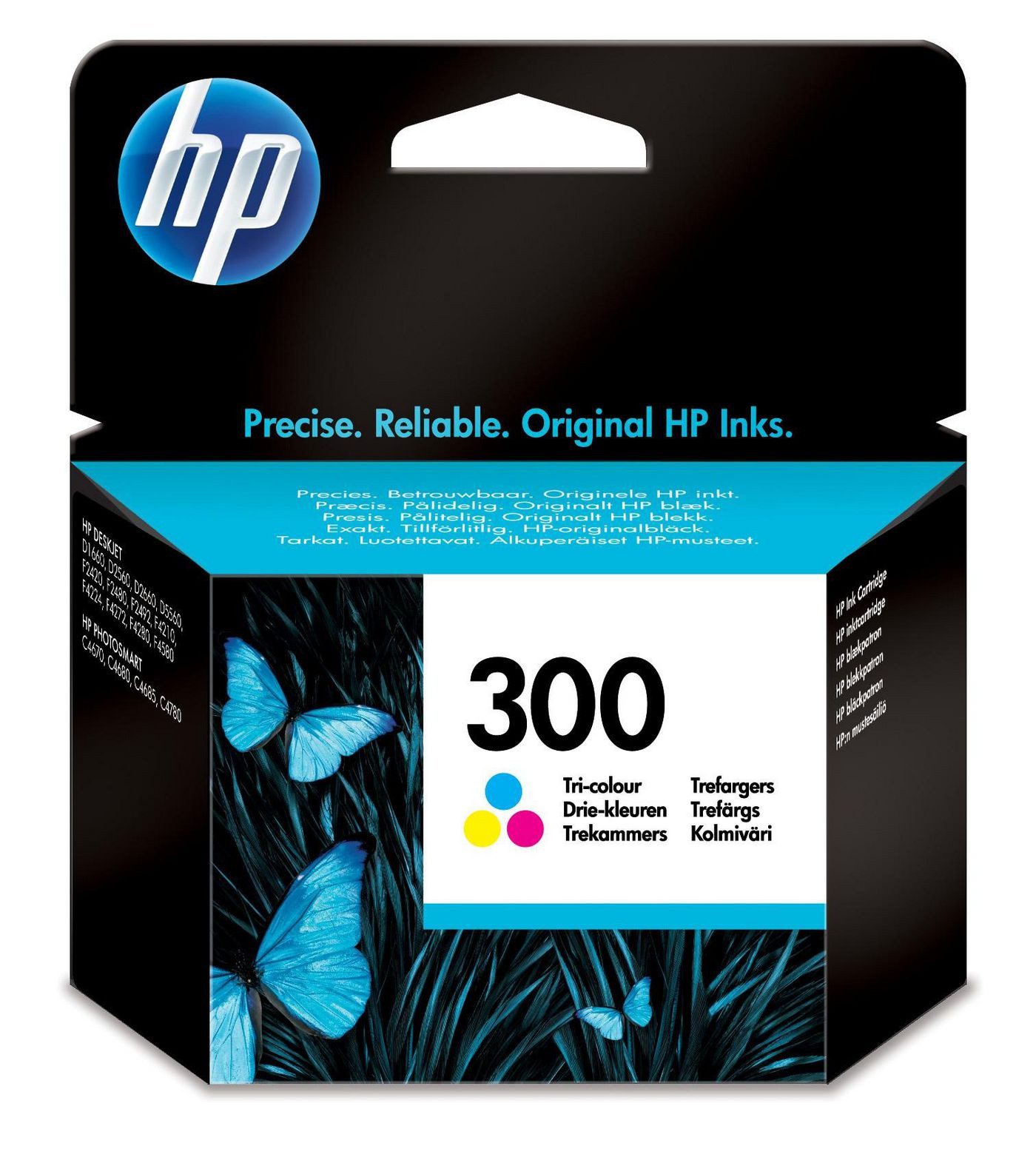 HP Original Druckerpatrone HP 300 Color (CC643EE) Tintenpatrone