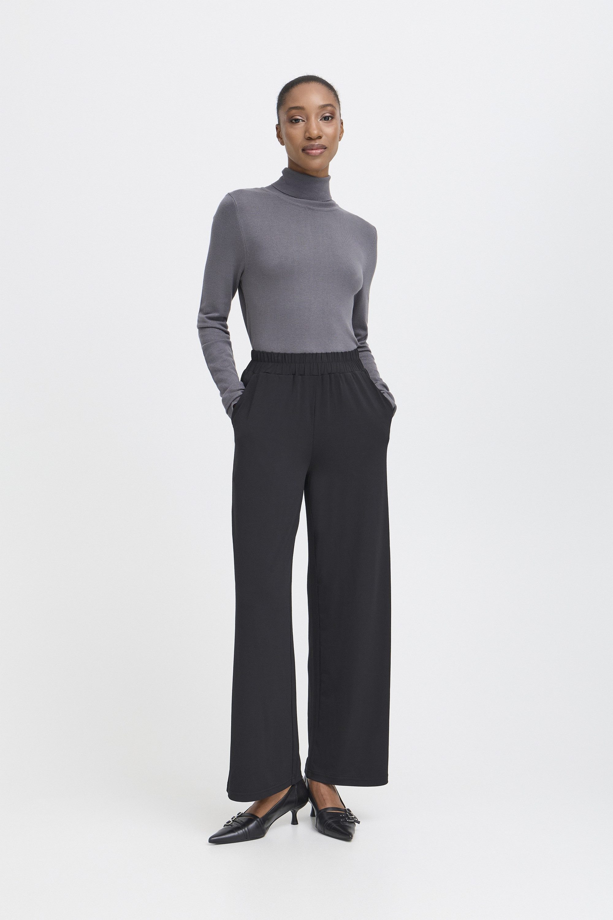 Ichi Stoffhose Casual Hose IHLINNA günstig online kaufen