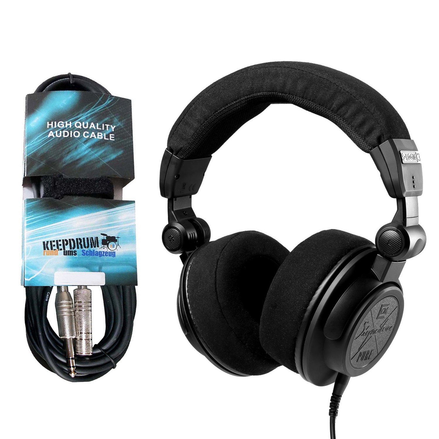 Ultrasone Signature Pure Kopfhörer (Studio, geschlossen, ohrumschließend, mit Verlängerungskabel)