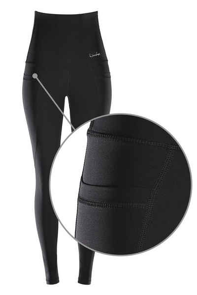 Winshape Leggings Functional Power Shape Tights HWL114 High Waist mit praktischen Taschen