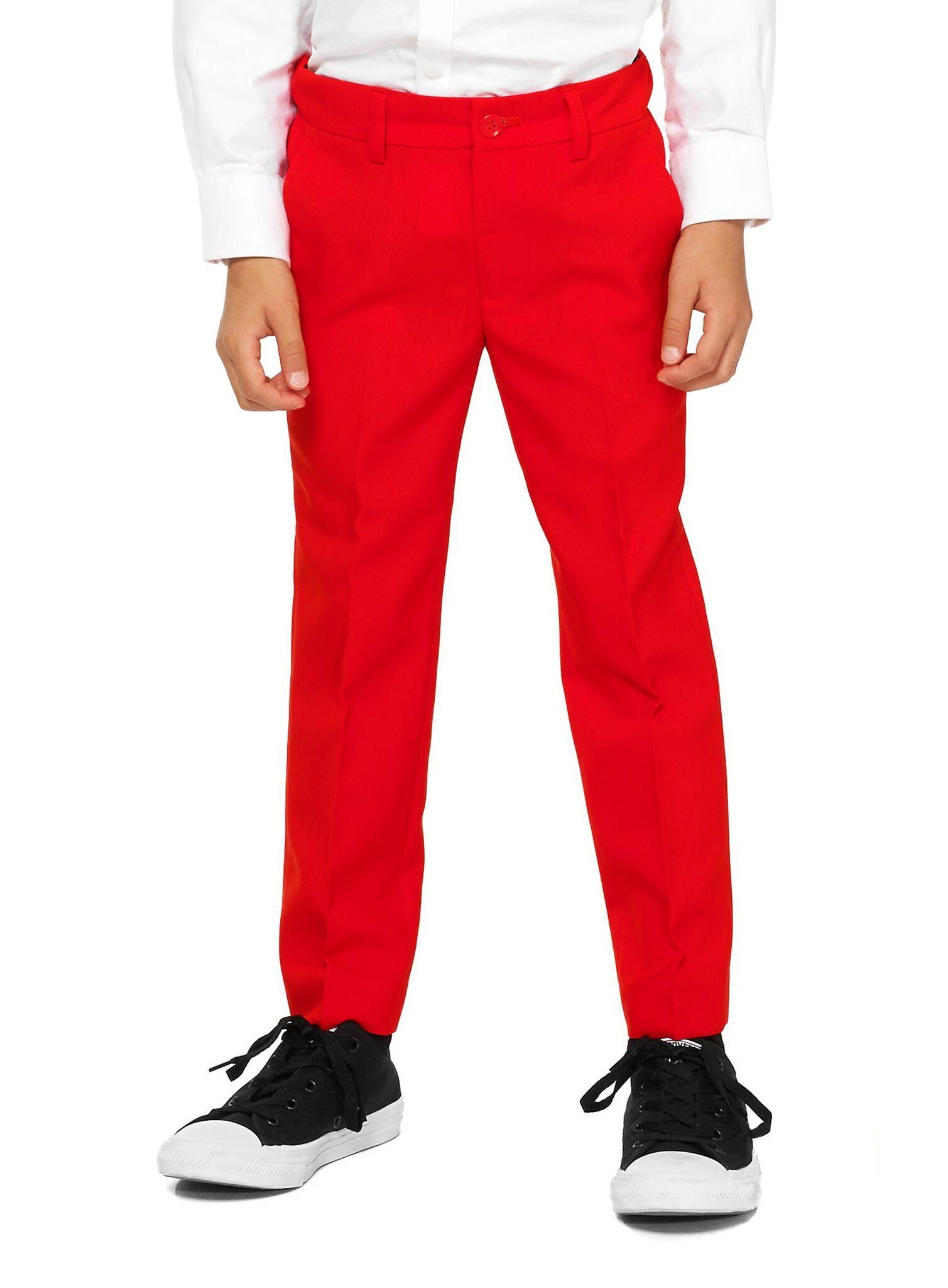 Opposuits Kinderanzug Teufel Partyanzug Karneval Faschingskostüm Kinder Cooler Anzug für coole Kids