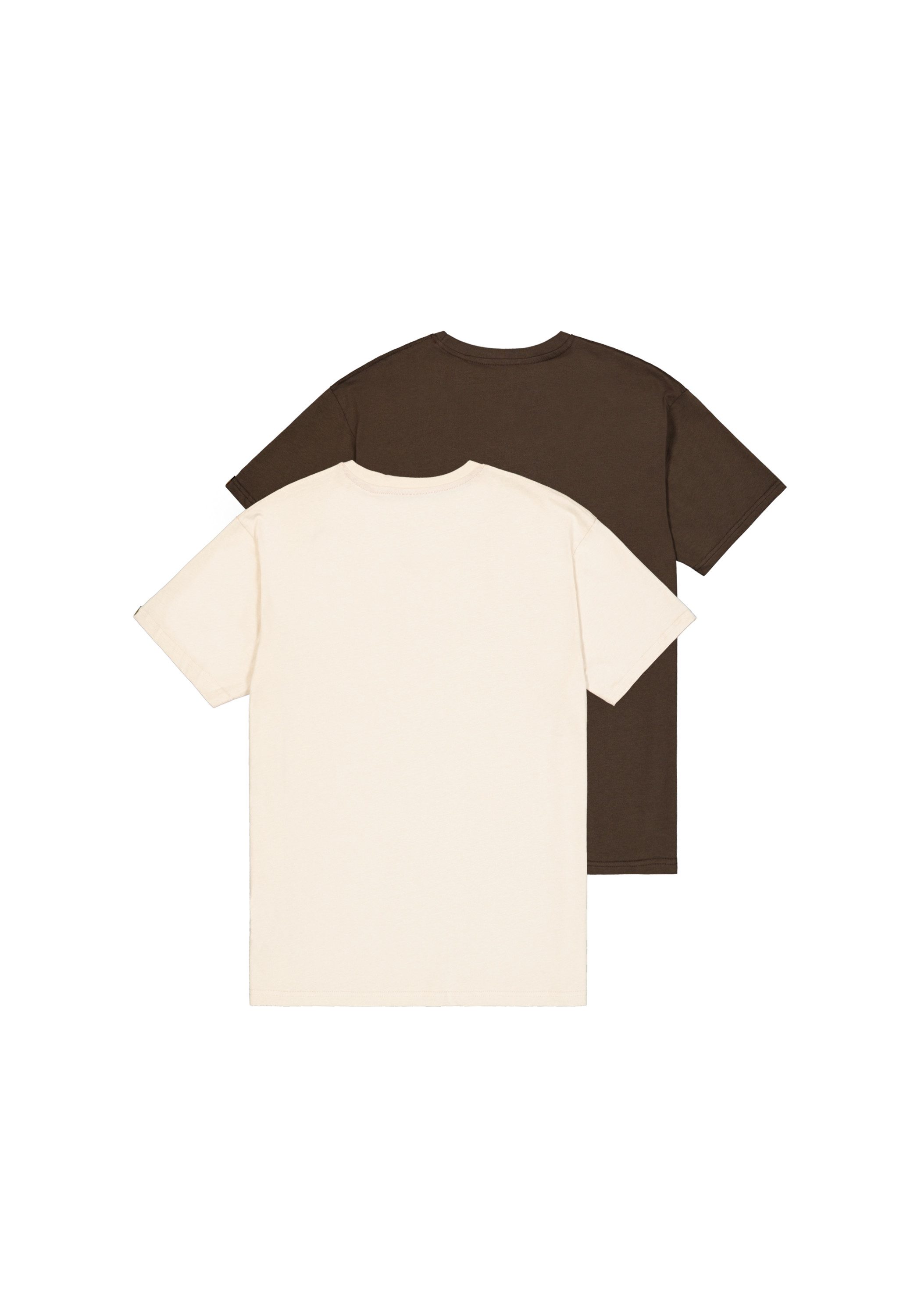 Alpha Industries T-Shirt Alpha Label T-Shirt 2 Pack
