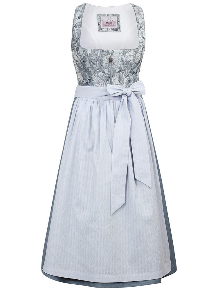 MarJo Dirndl Dirndl Schlehdorf 70cm Länge cloud
