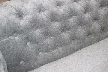 JVmoebel Chaiselongue Chesterfield Chaiselounge Liege + Hocker Sofa Polster 2tlg Set, Made in Europe