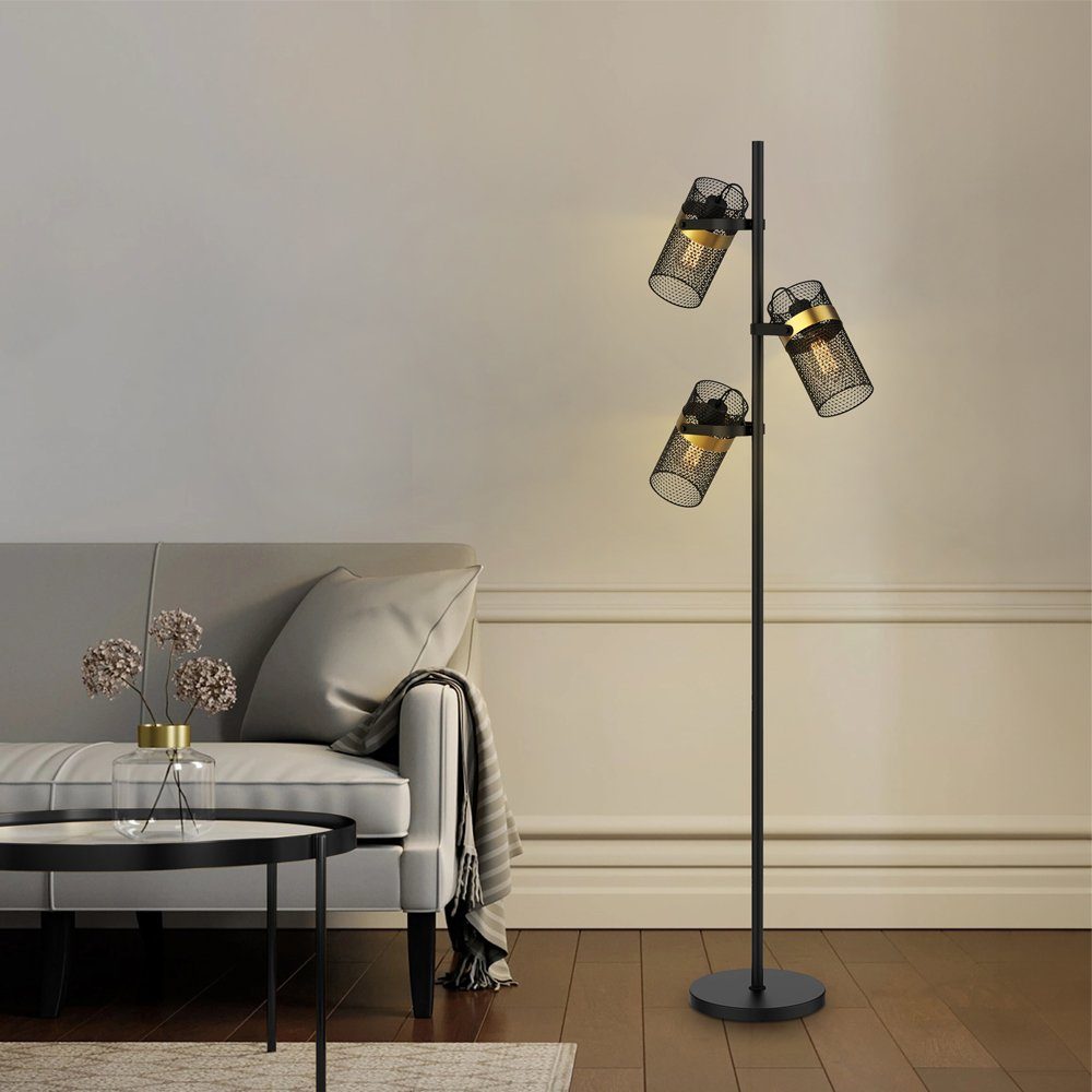 Blendfreies ohne Stehleuchte, HOME Licht, Leuchtmittel, Stehlampe LUMOS, DELUXE Bodenlampe