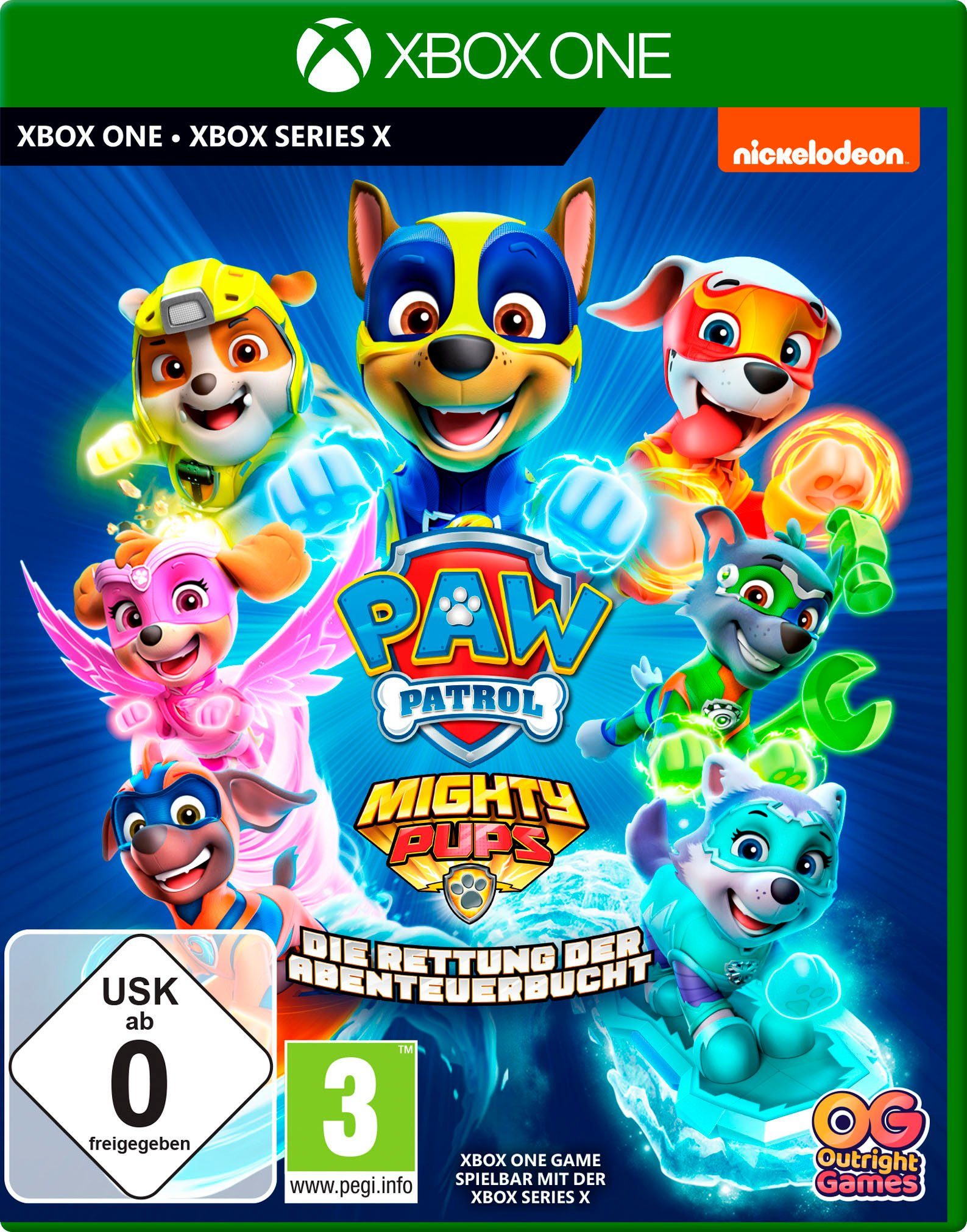 PAW PATROL: MIGHTY PUPS - Xbox ABENTEUERBUCHT DIE DER X One, Xbox RETTUNG Series