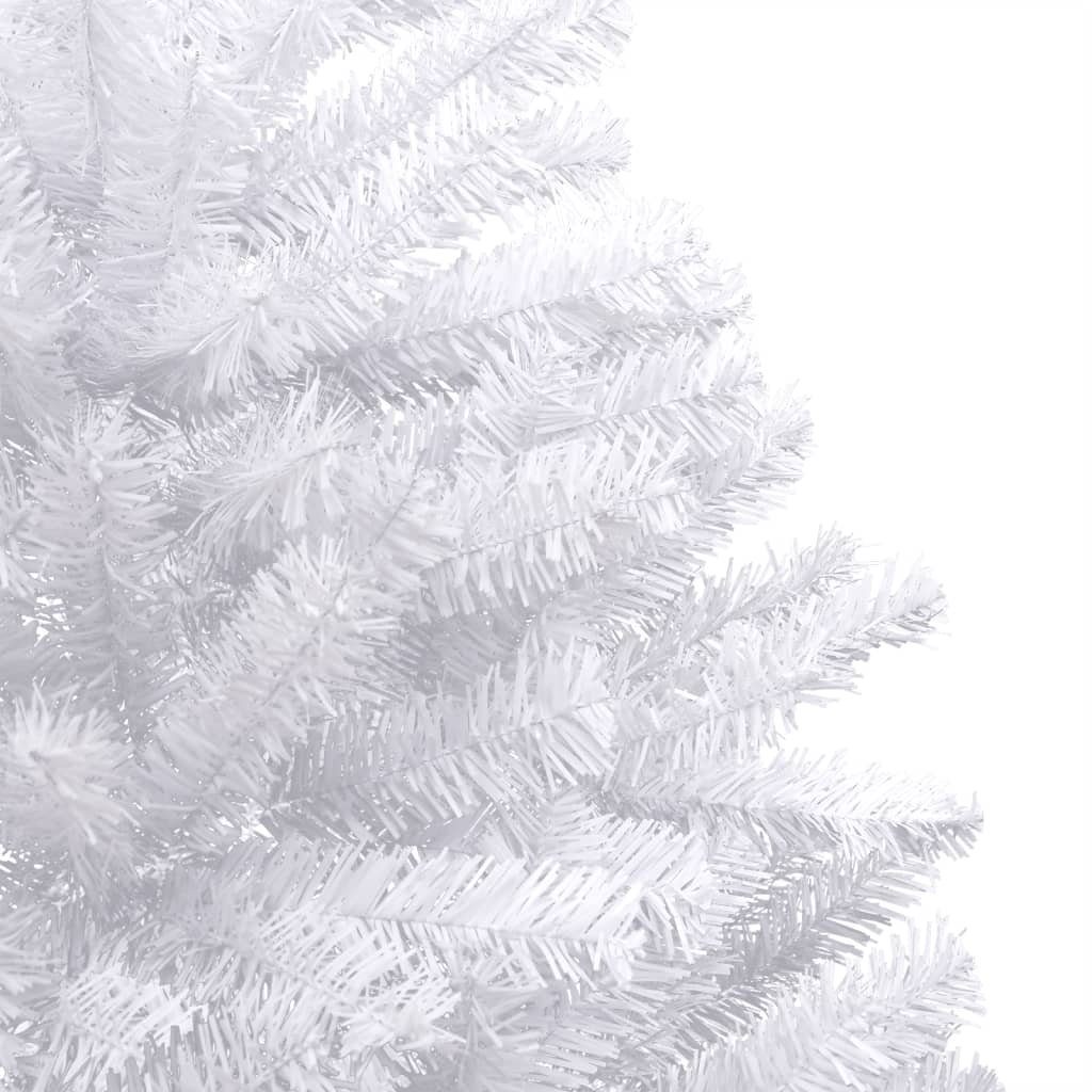 Weiß Künstlicher Weihnachtsbaum vidaXL Klappbar Christbaum 120 cm Künstlicher Beschneit Weihnachtsbaum