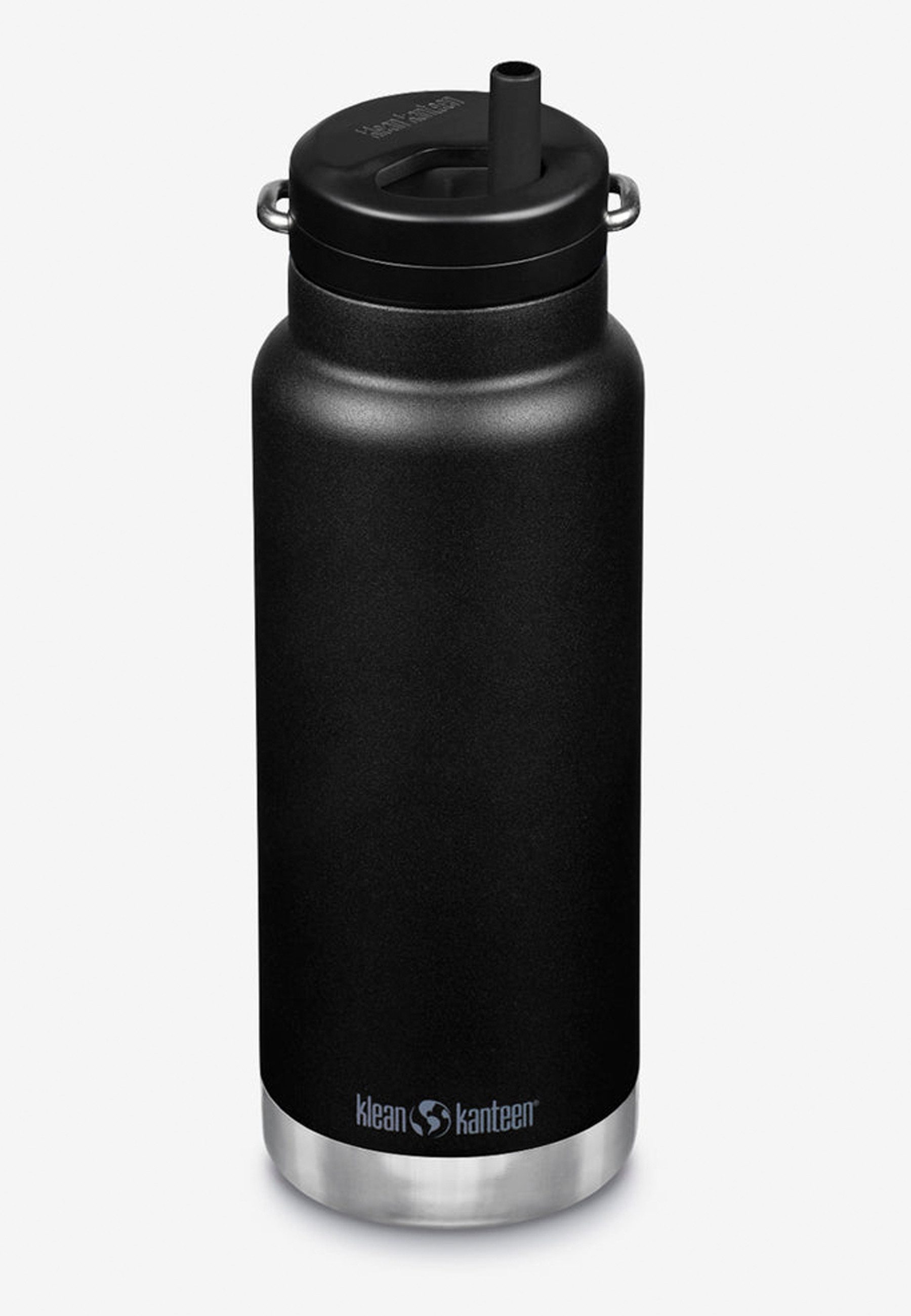 Klean Kanteen Isolierflasche Edelstahl Isolierflasche TK Wide Twist Cap 946ml, Auslaufsicheres Café Cap mit praktischer Schwenkschlaufe