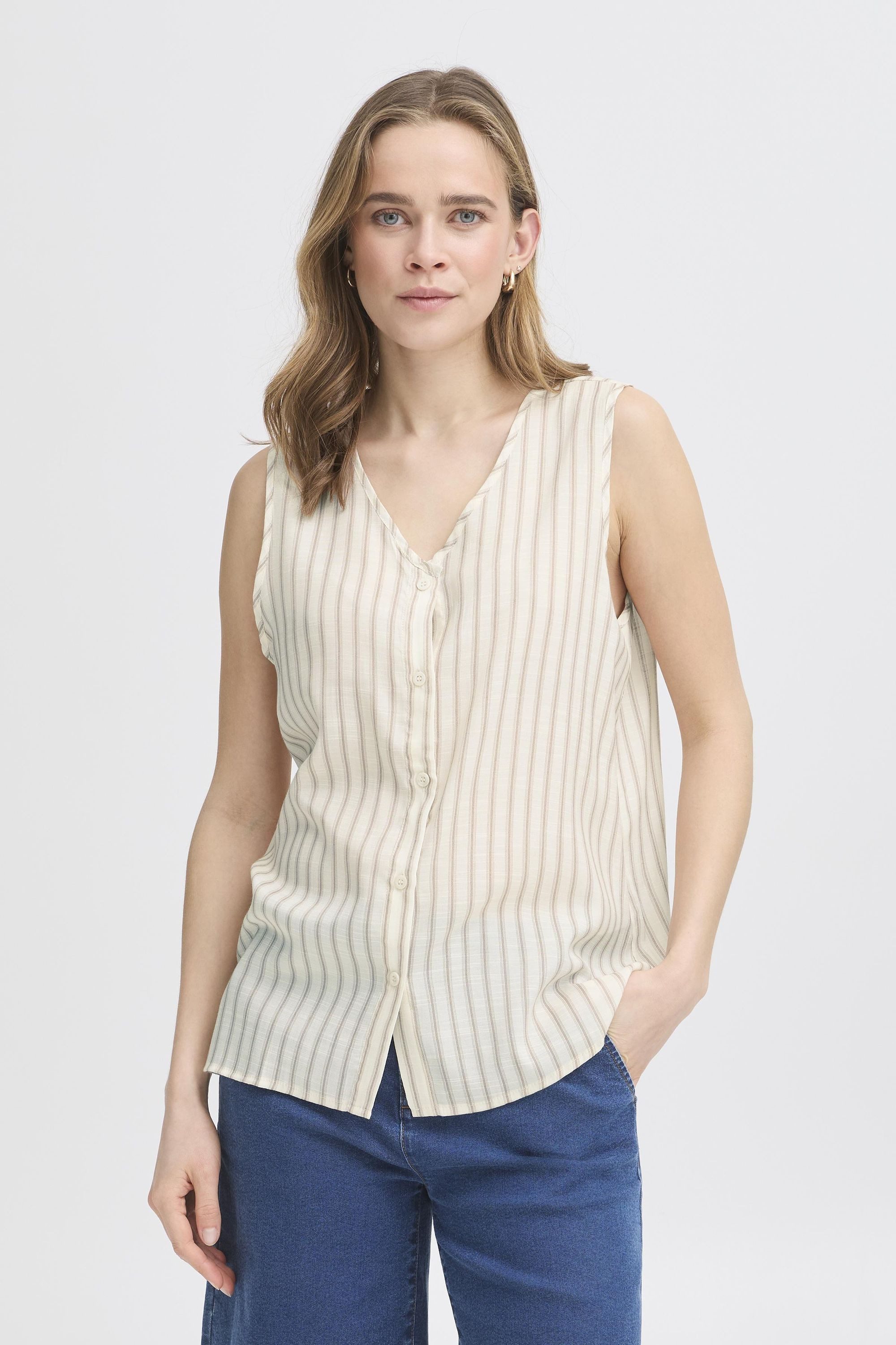 fransa Shirttop FRALYSSA Modisches Blusentop mit günstig online kaufen