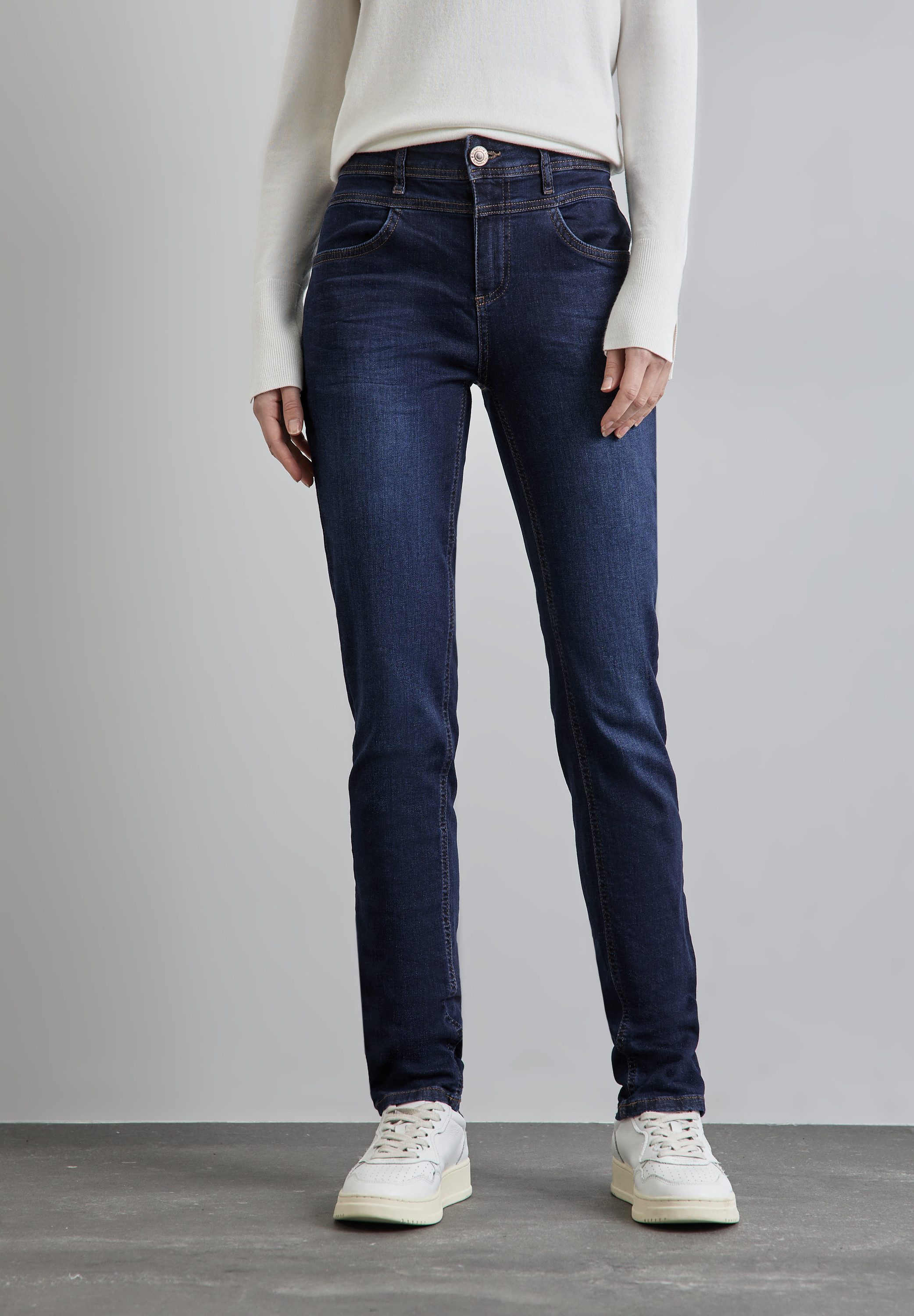STREET ONE Comfort-fit-Jeans, 4-Pocket Style günstig online kaufen