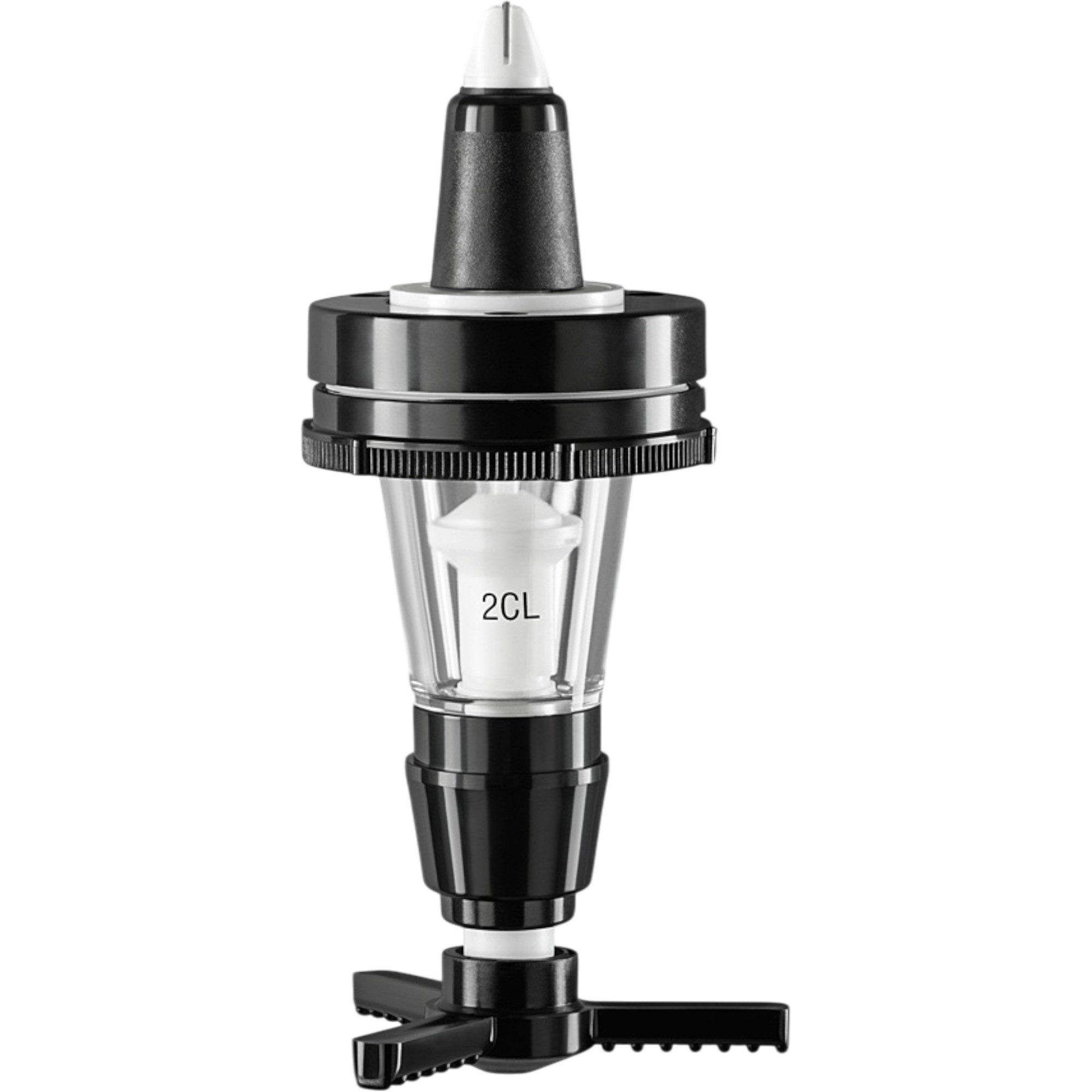 Fuchs Gastronomiebedarf Flaschenausgießer Bottle Master® Prima Gastro Bar Top Profi System Flaschen Portionierer, 1-St., Überausschank vermeiden, den täglichen Schwund minimieren