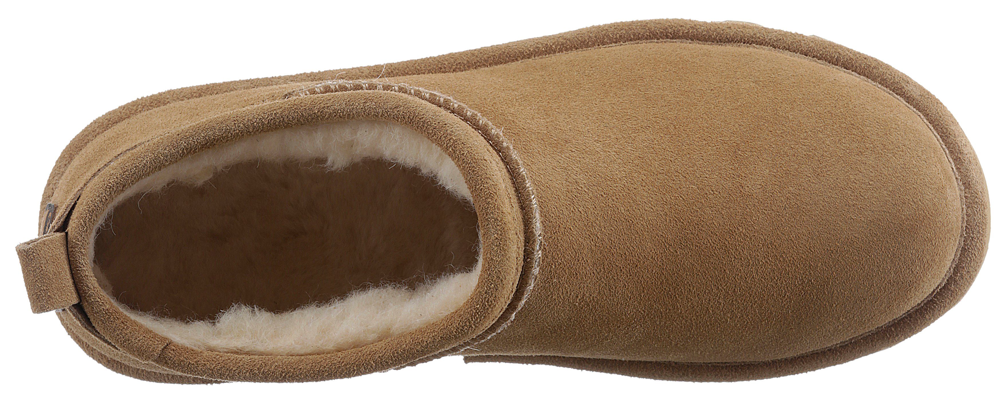 hellbraun Bearpaw Imprägnierung mit Winterboots SuperShorty wasserabweisender Neverwet®