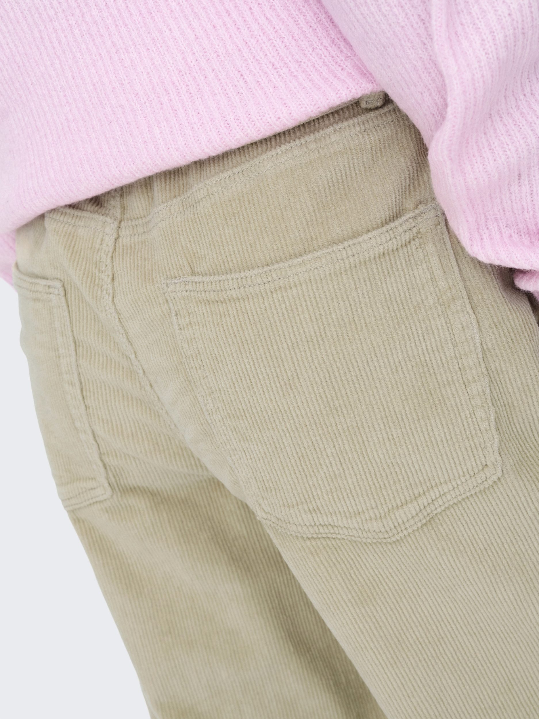 ONLY Stoffhose ONLGIANNA-GLOBAL MW STR BELT CORD P