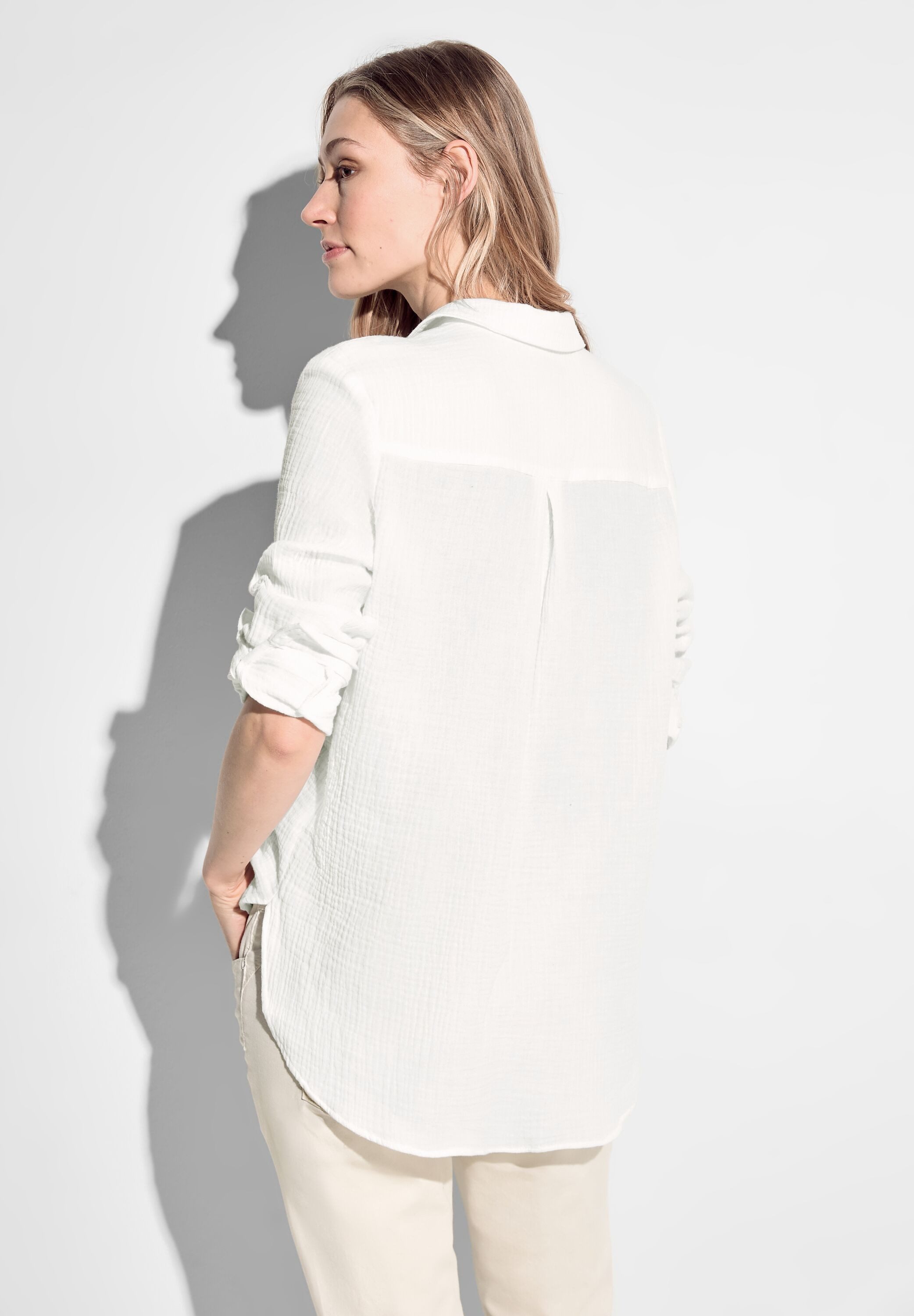 CECIL Klassische Bluse mit Brusttasche günstig online kaufen