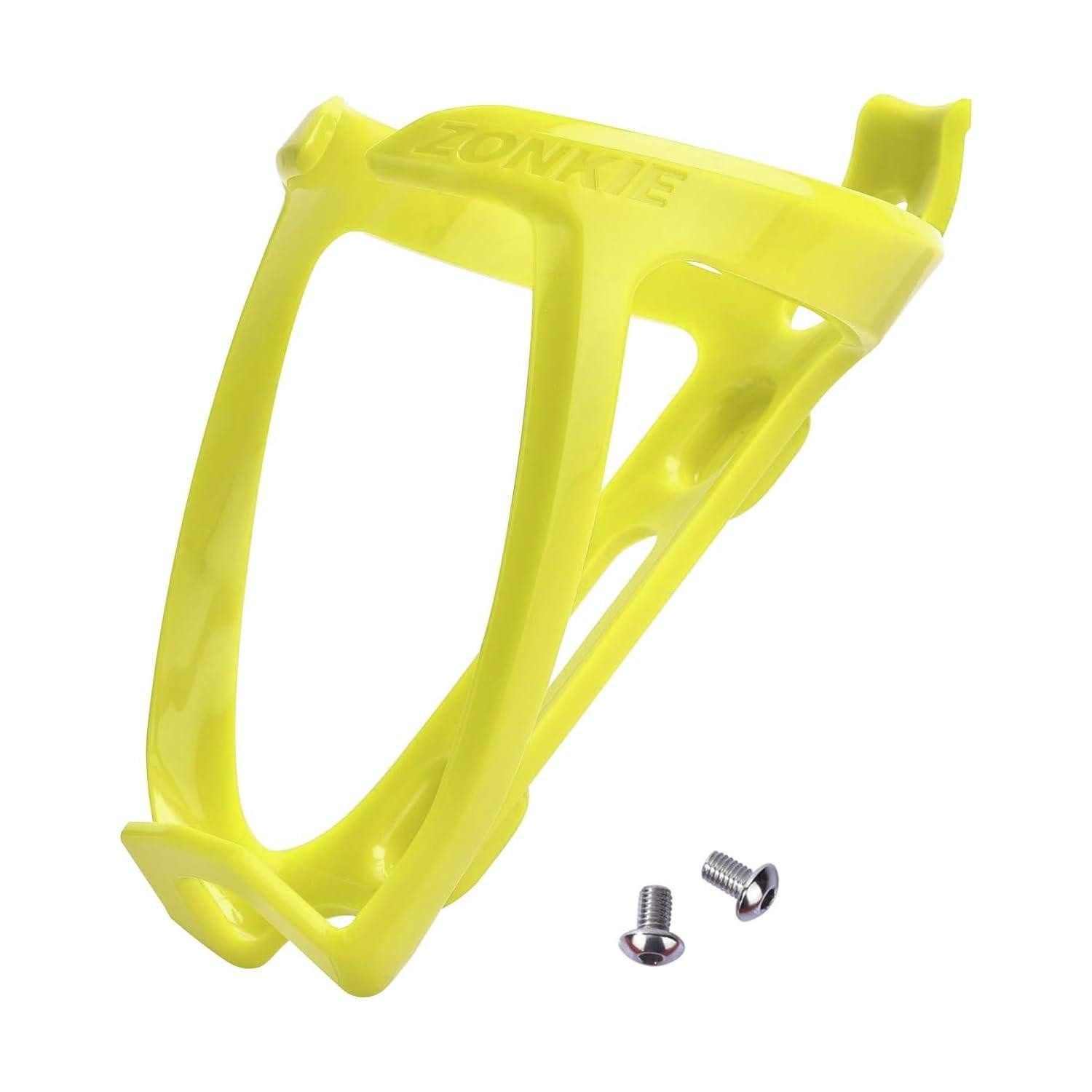 LuxusKollektion Fahrrad-Flaschenhalter Flaschenhalter Fahrrad Gelb